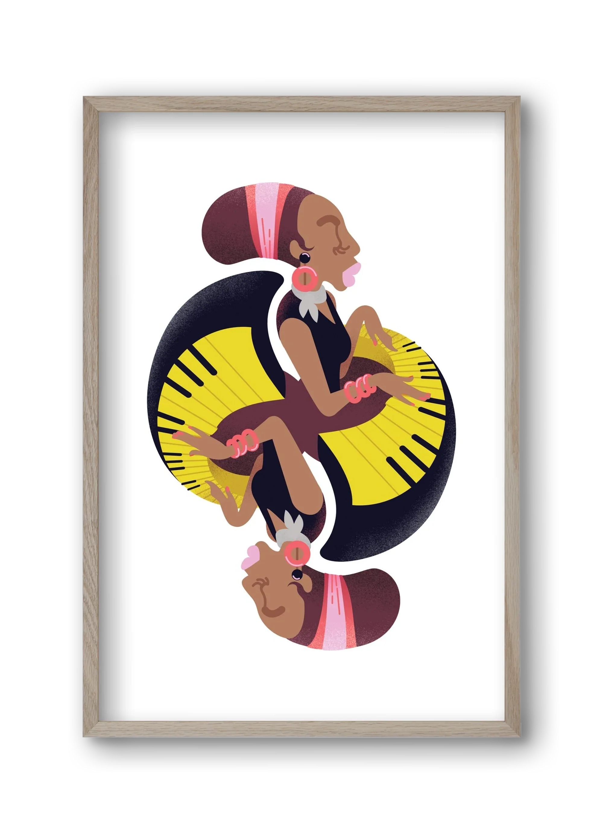 Jazz musician series - Nina - artbridge