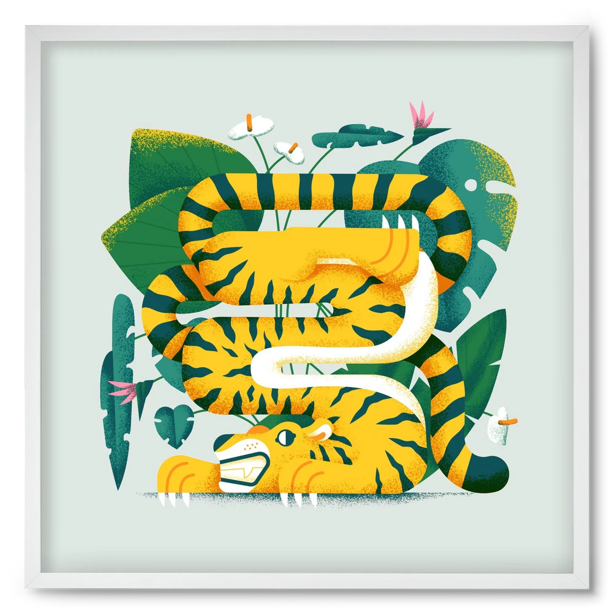 Yoga Tiger - artbridge