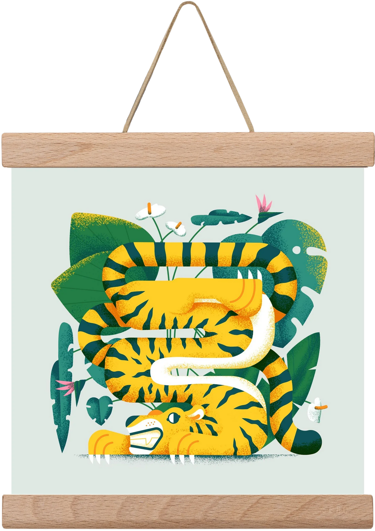 Yoga Tiger - artbridge
