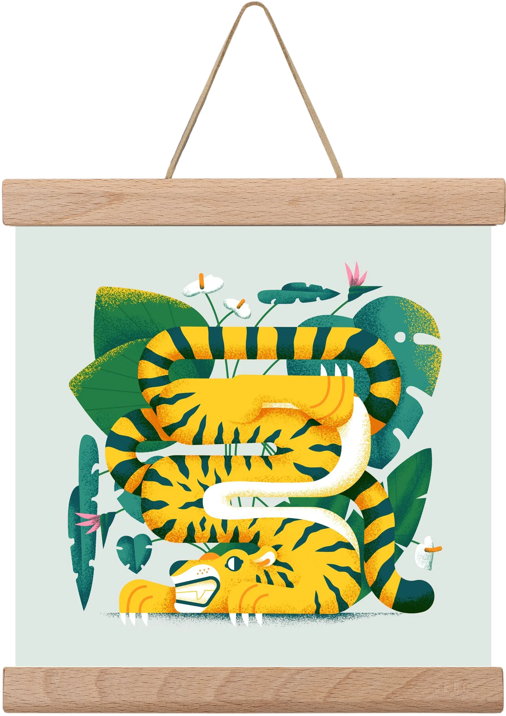 Yoga Tiger - artbridge