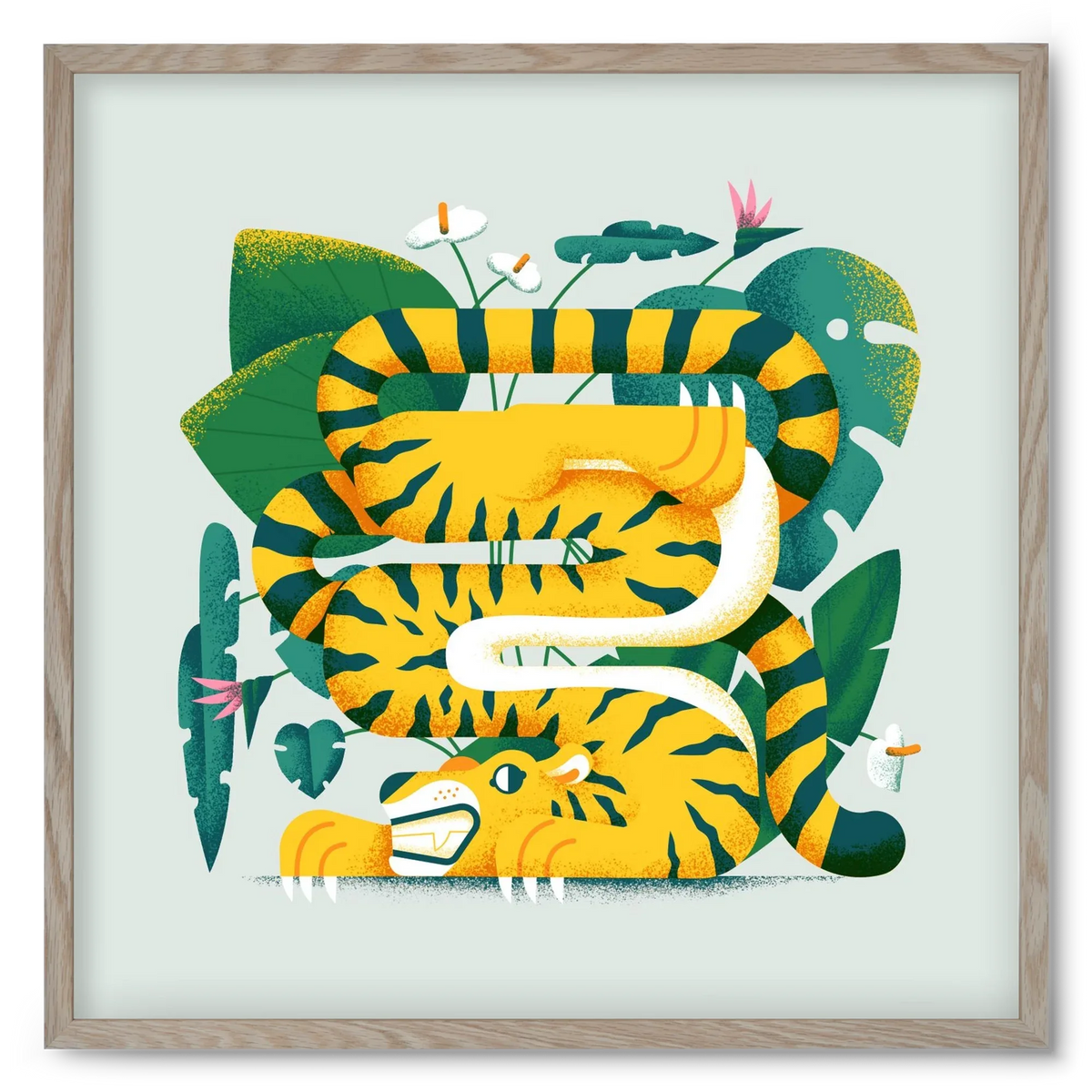 Yoga Tiger - artbridge