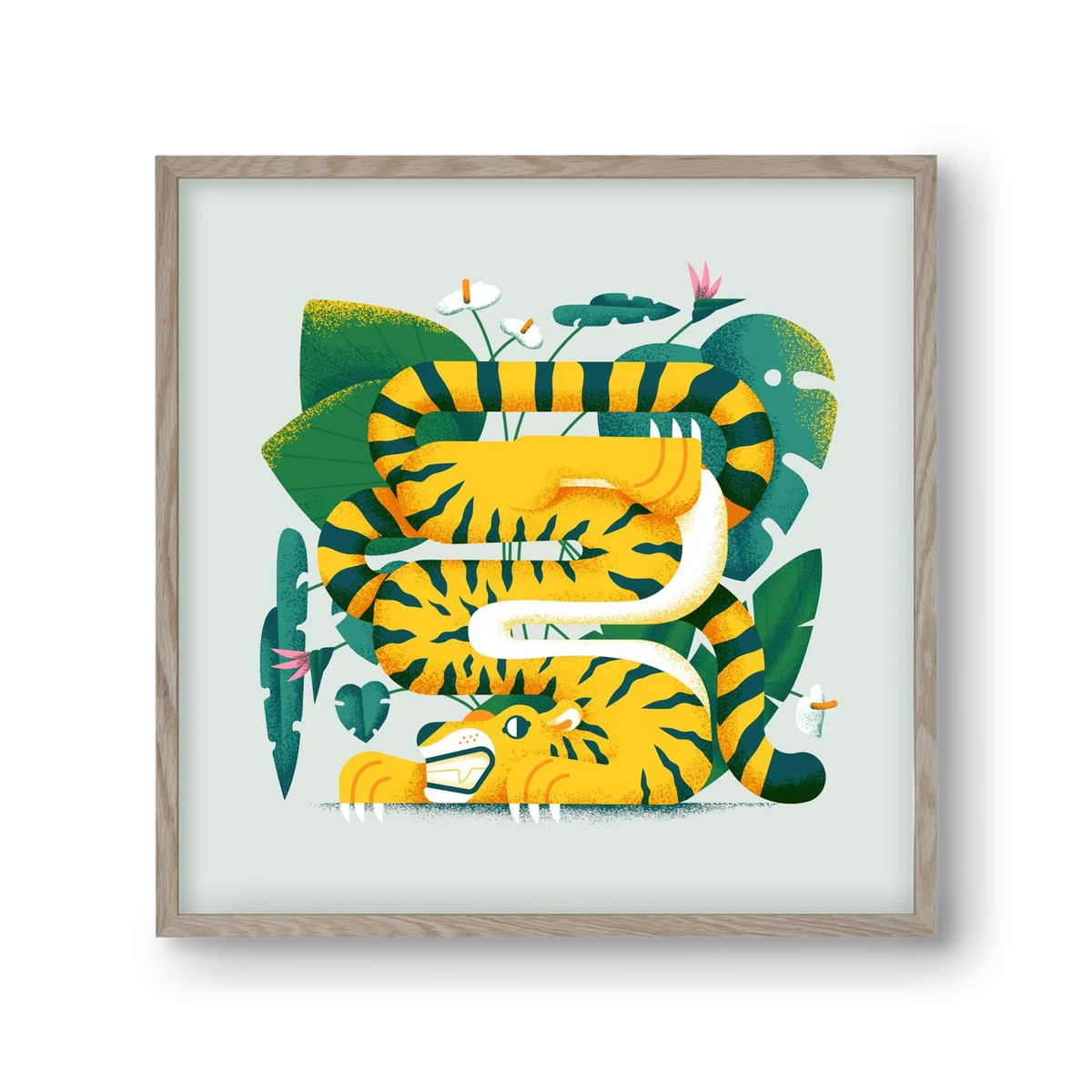 Yoga Tiger - artbridge