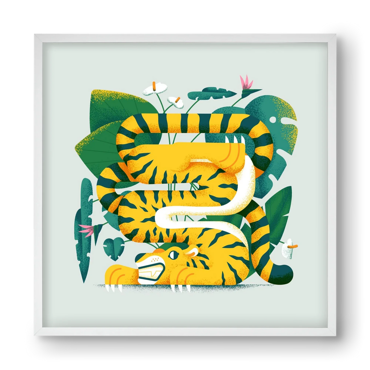 Yoga Tiger - artbridge