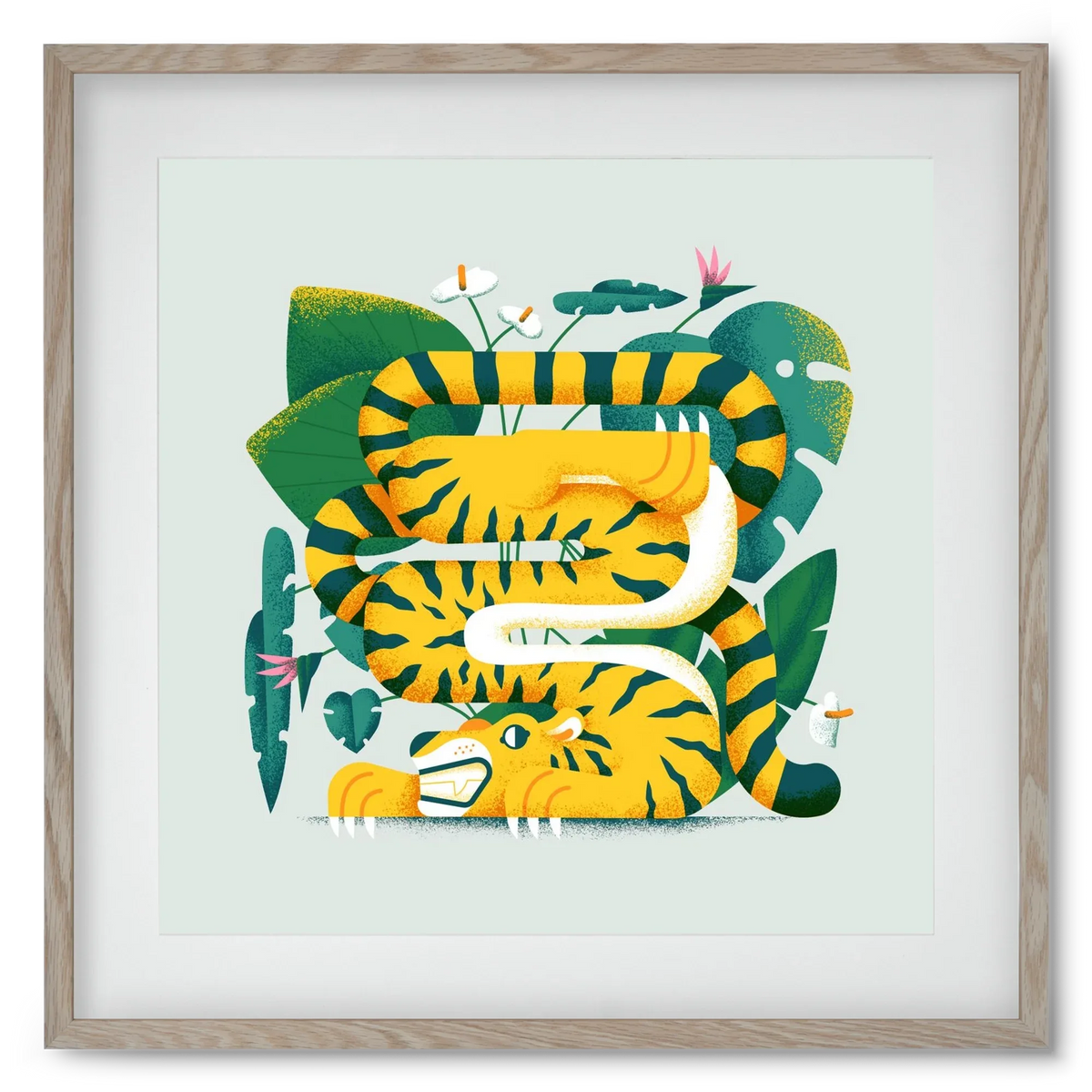 Yoga Tiger - artbridge