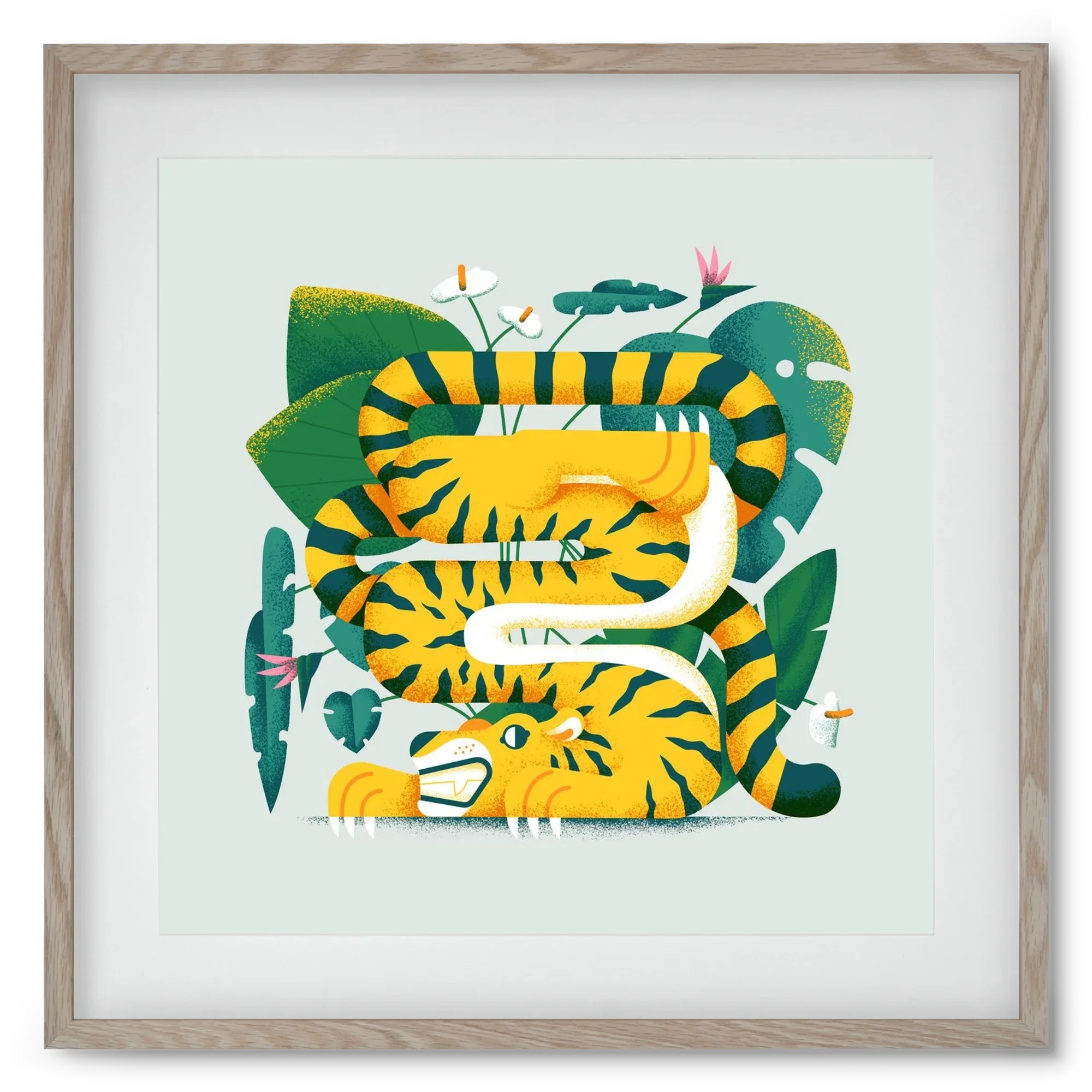 Yoga Tiger - artbridge