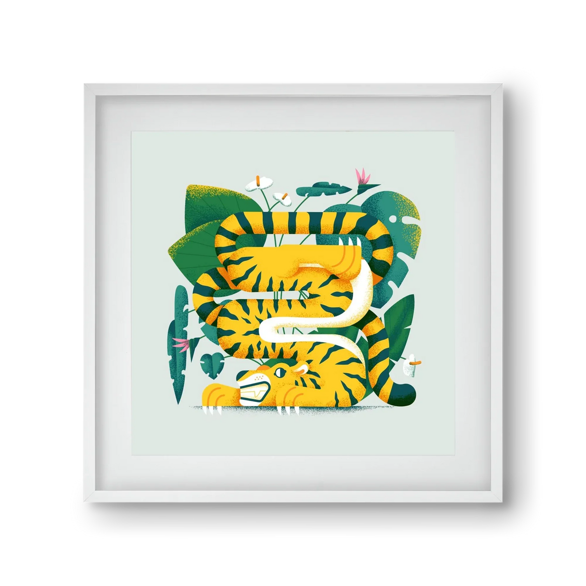 Yoga Tiger - artbridge