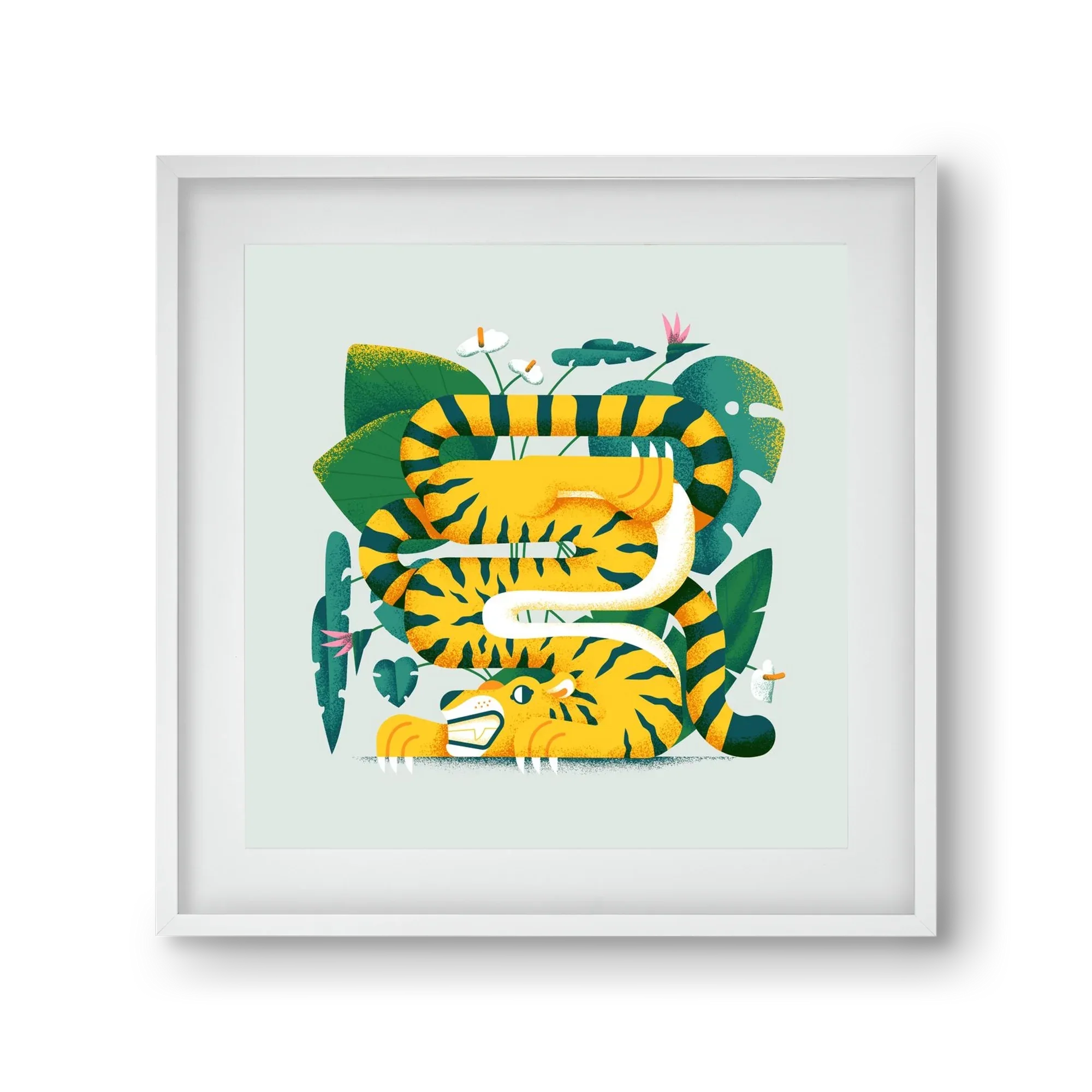 Yoga Tiger - artbridge