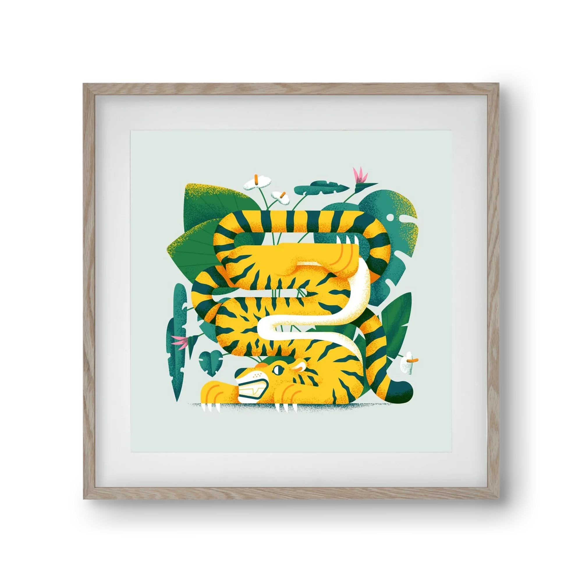 Yoga Tiger - artbridge