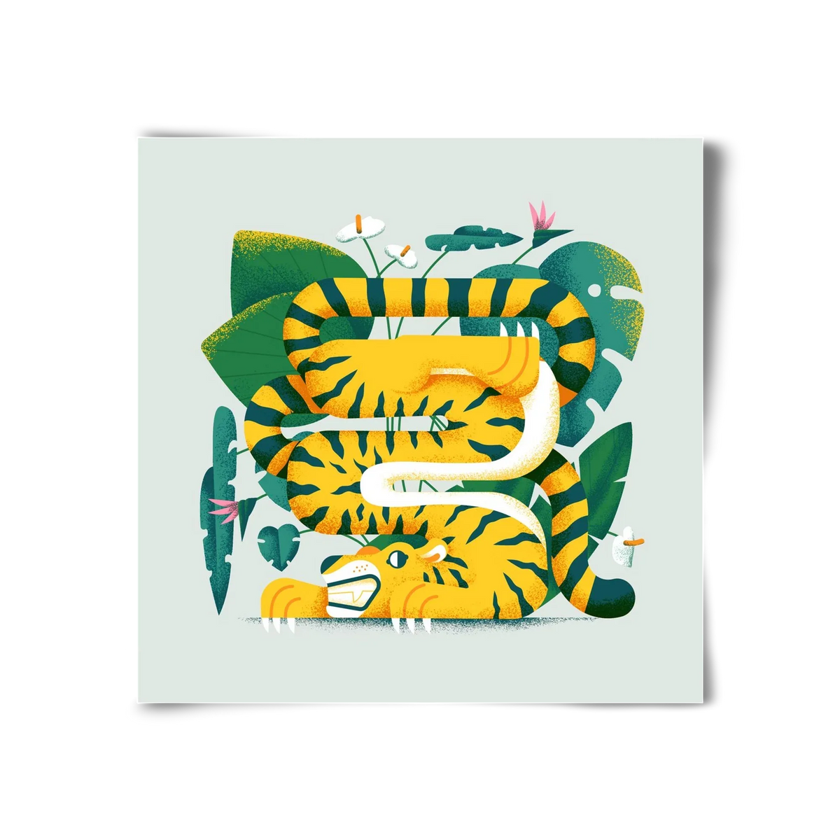 Yoga Tiger - artbridge