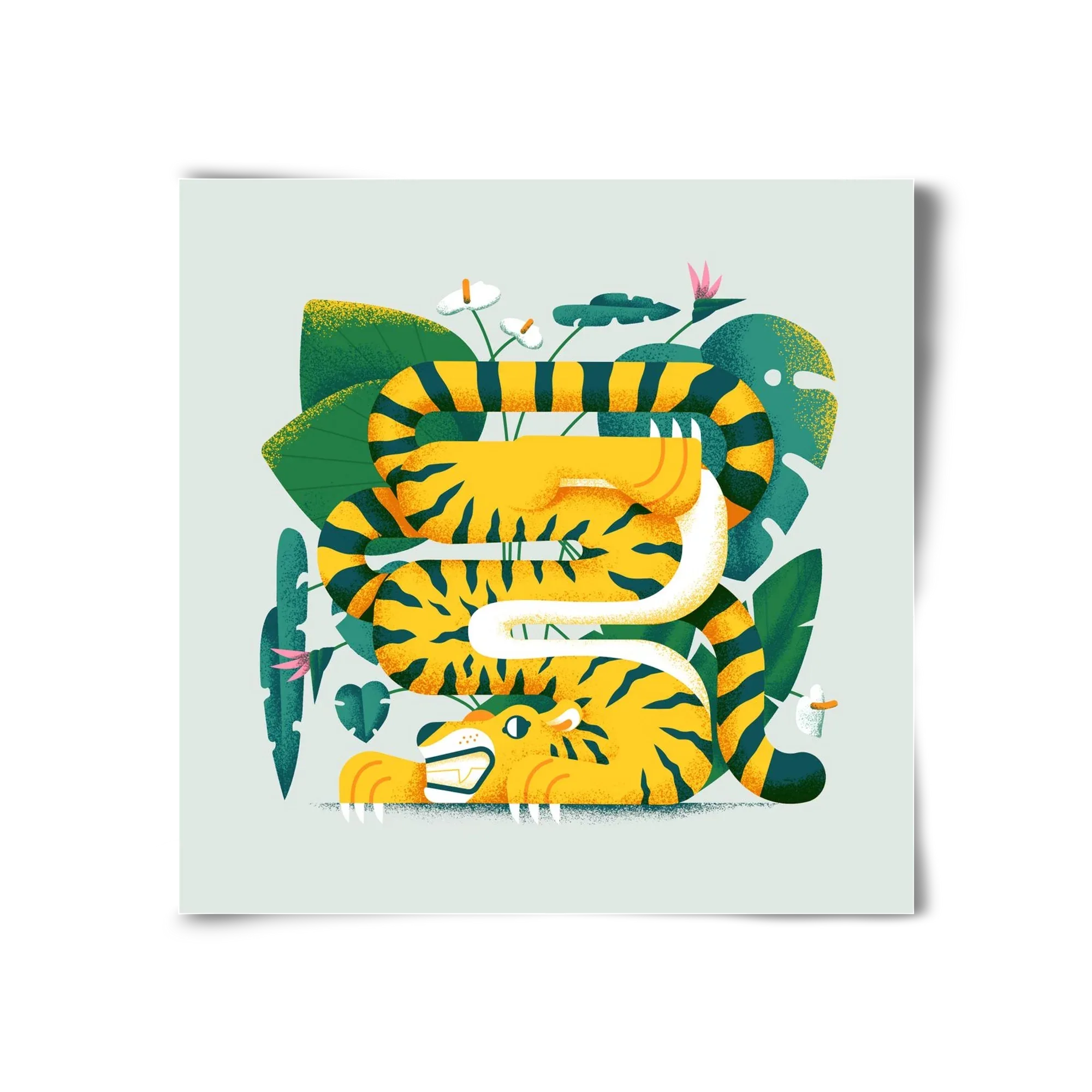 Yoga Tiger - artbridge
