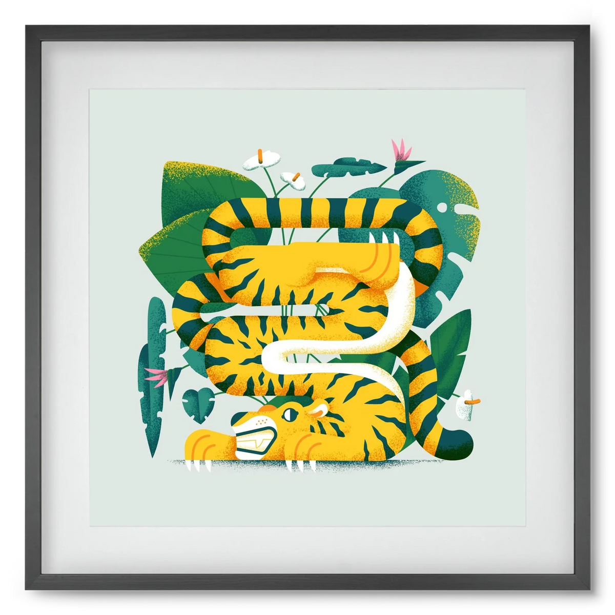 Yoga Tiger - artbridge