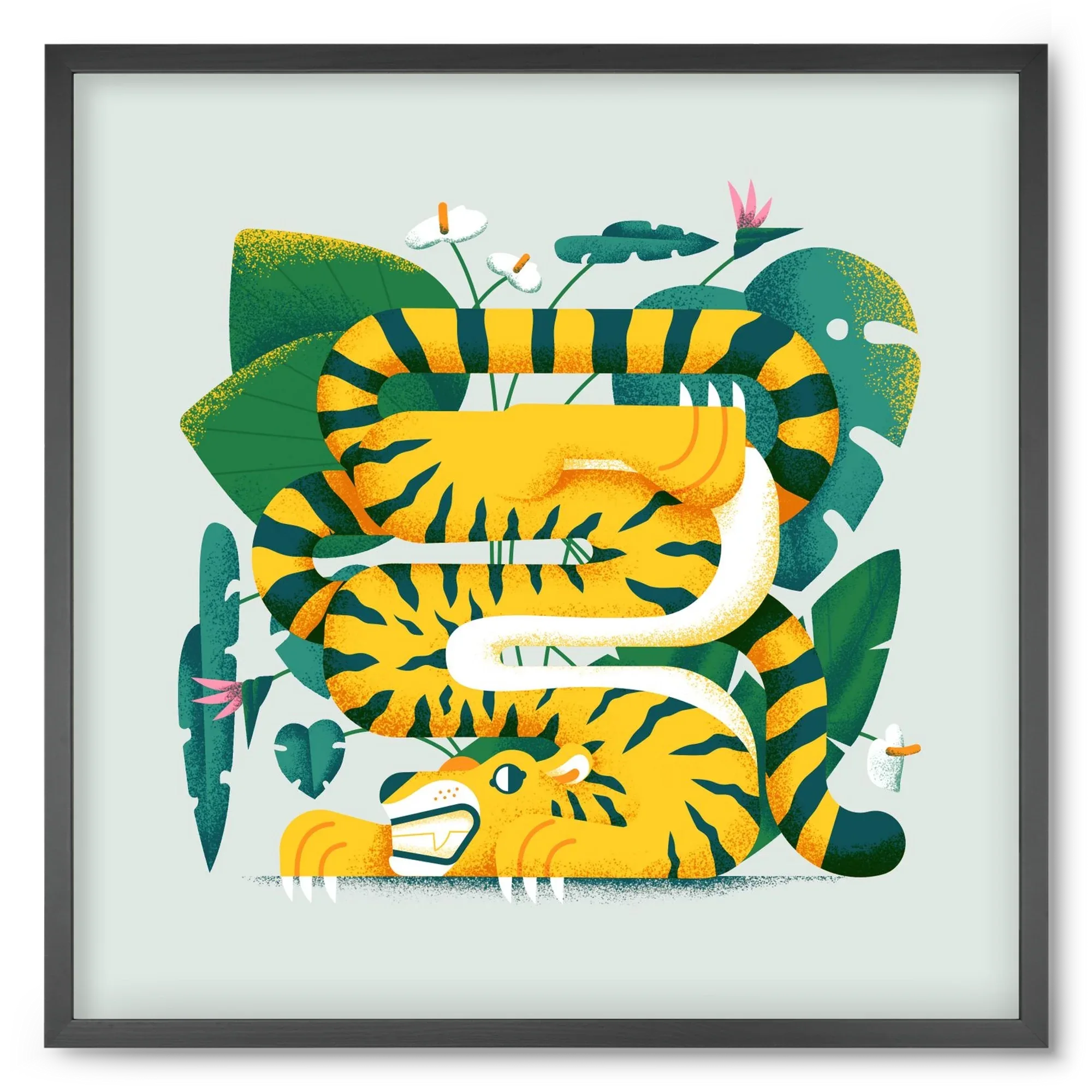 Yoga Tiger - artbridge