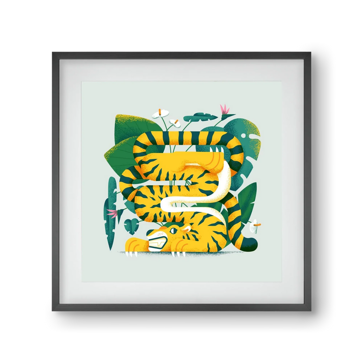 Yoga Tiger - artbridge