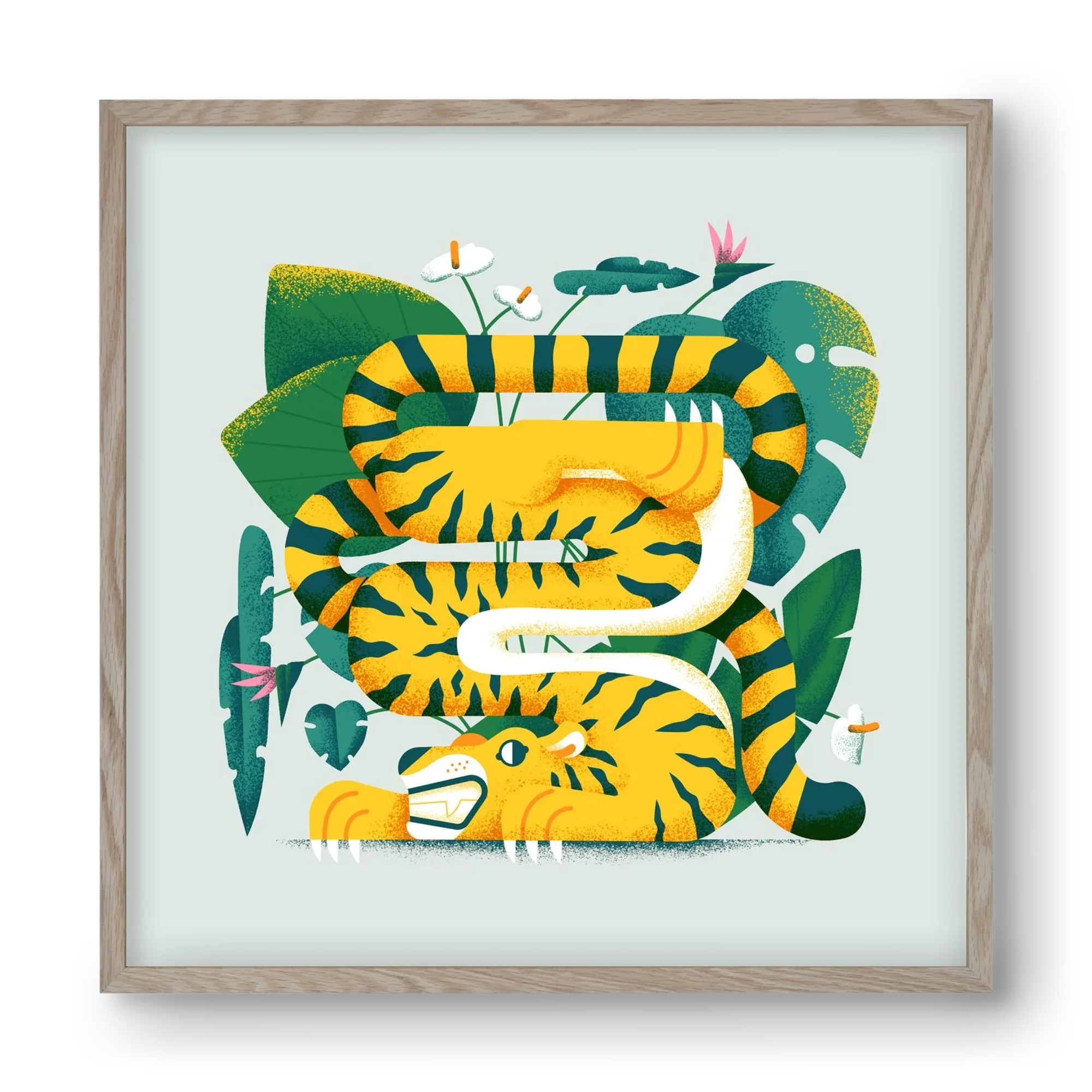 Yoga Tiger - artbridge
