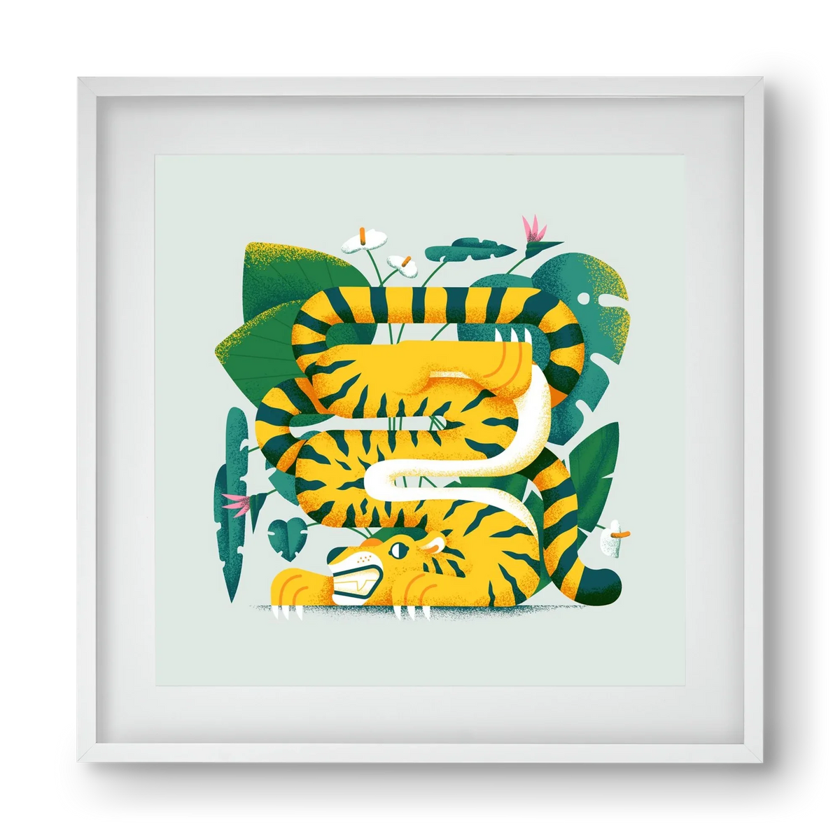 Yoga Tiger - artbridge