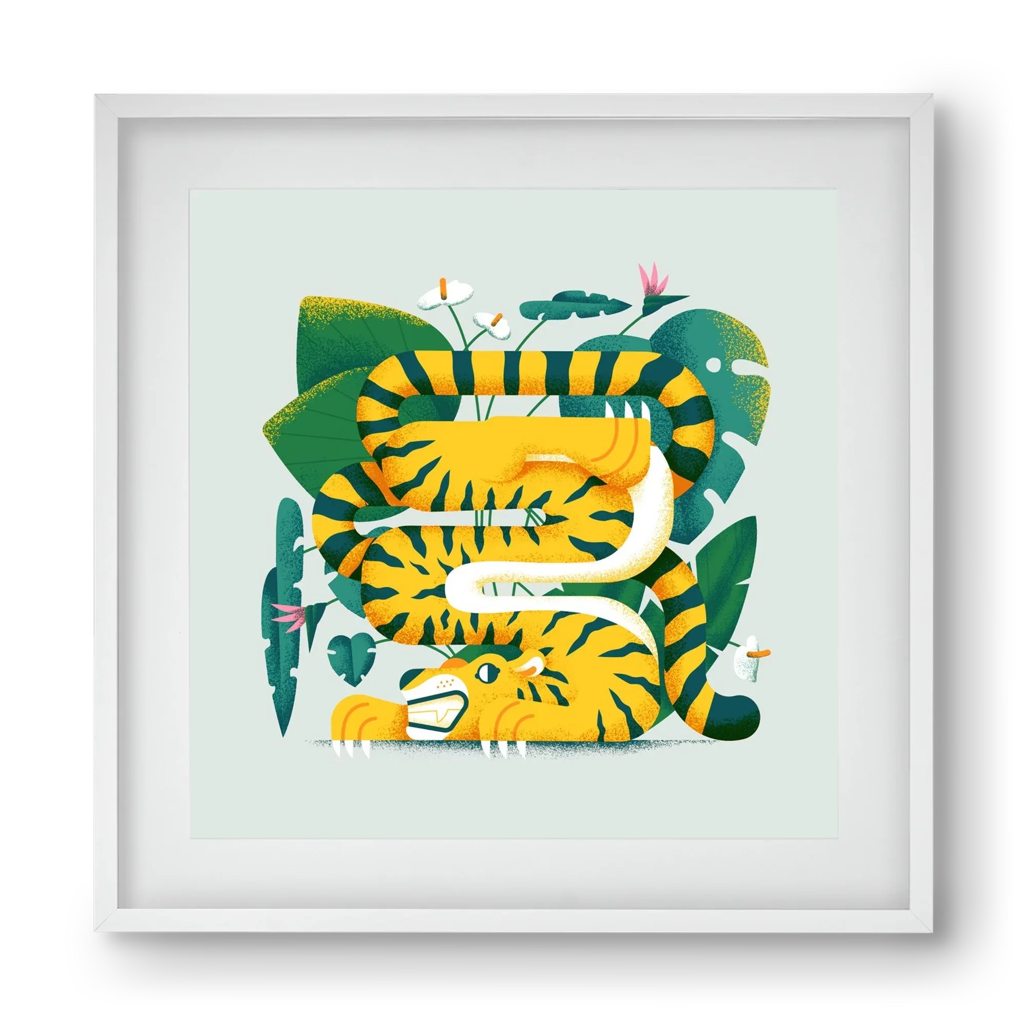 Yoga Tiger - artbridge