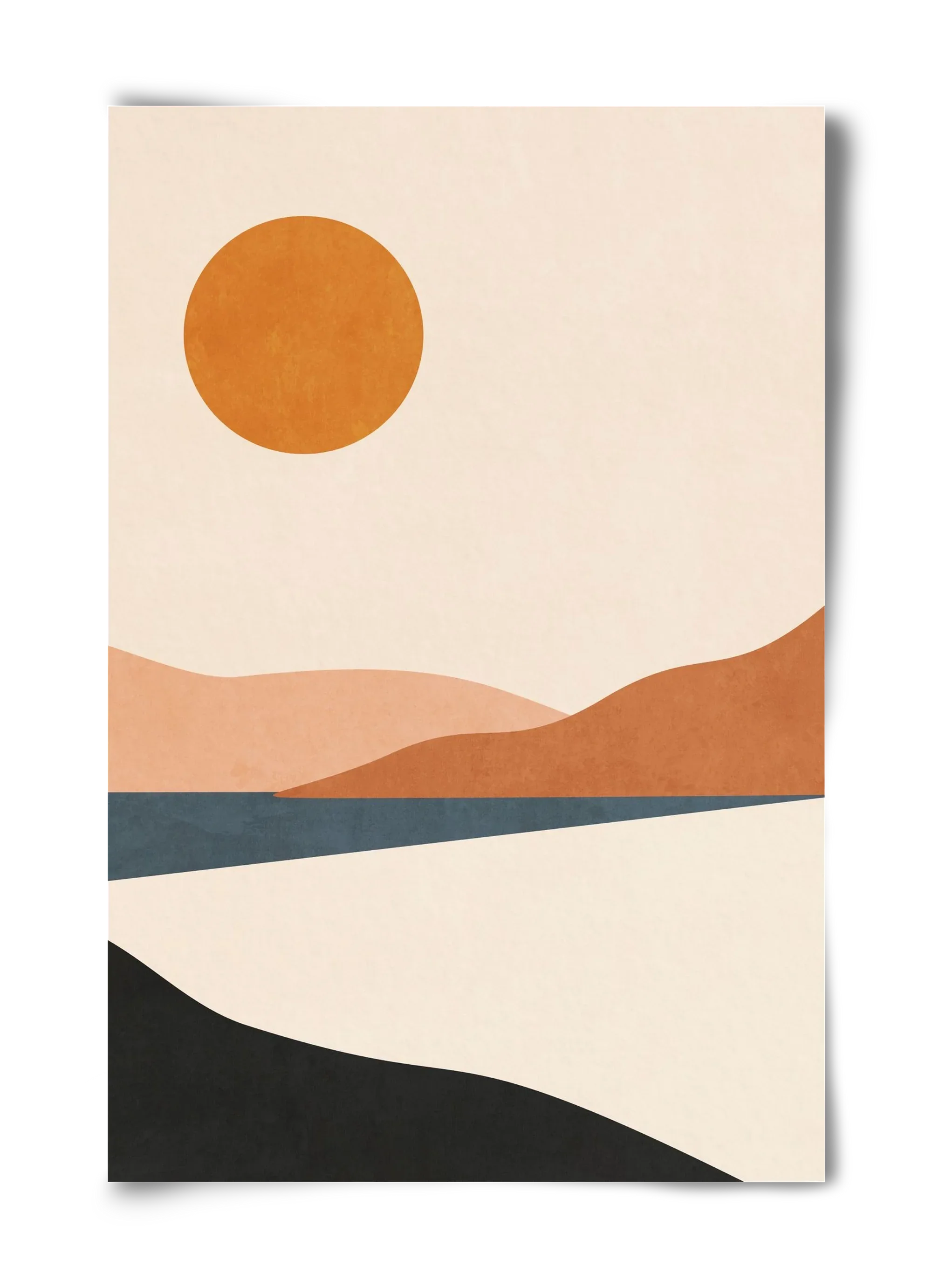 MINIMAL TROPICAL LANDSCAPE 02 - artbridge