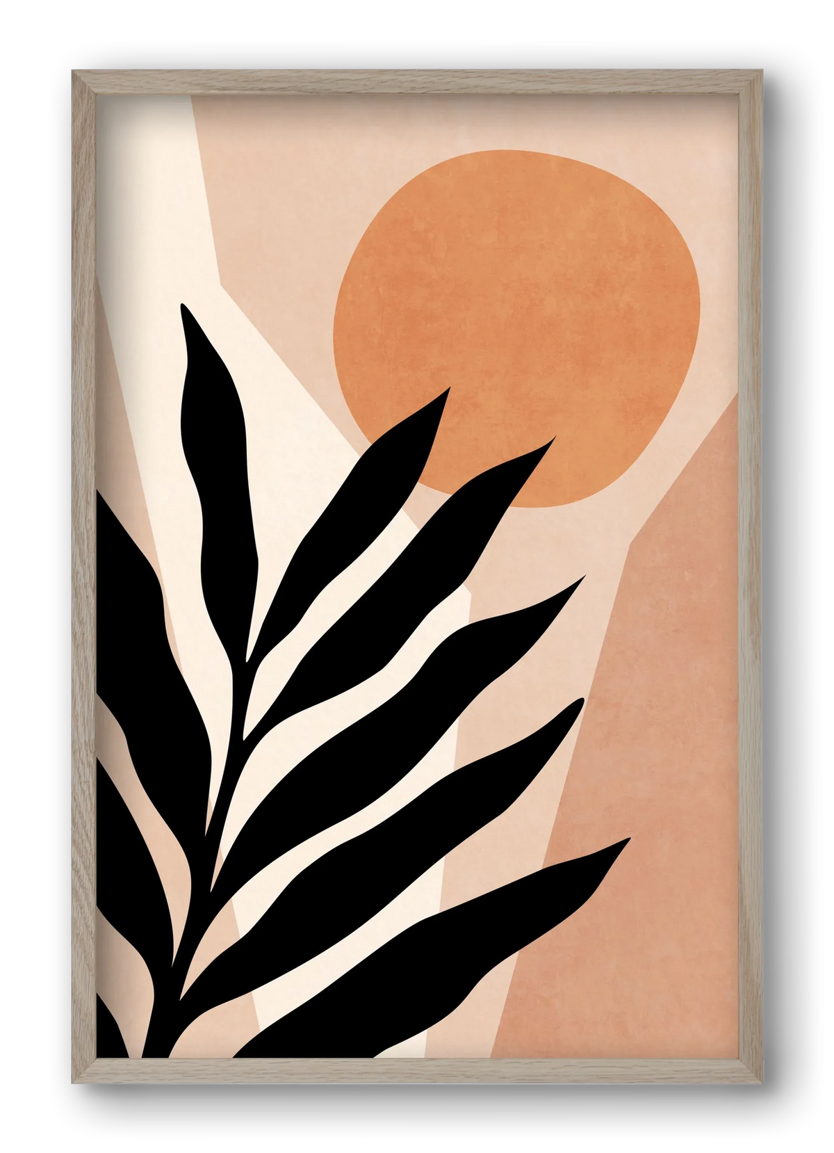MINIMAL TROPICAL LEAF 01 - artbridge