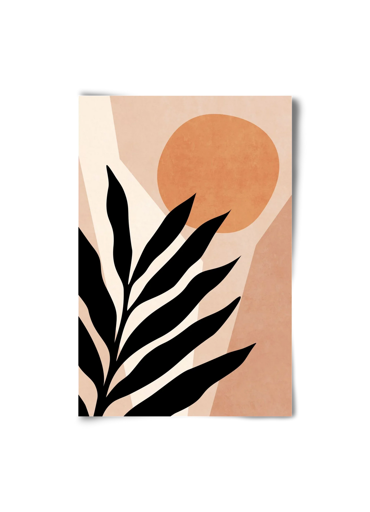 MINIMAL TROPICAL LEAF 01 - artbridge
