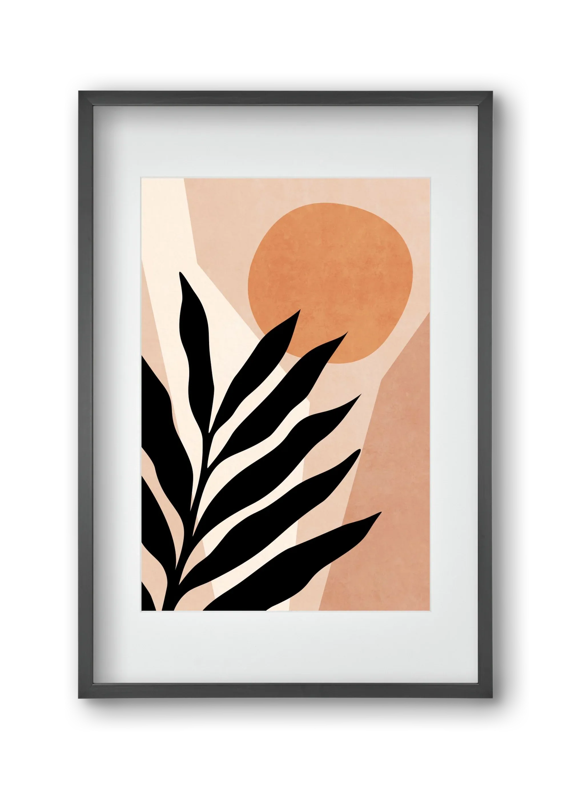 MINIMAL TROPICAL LEAF 01 - artbridge