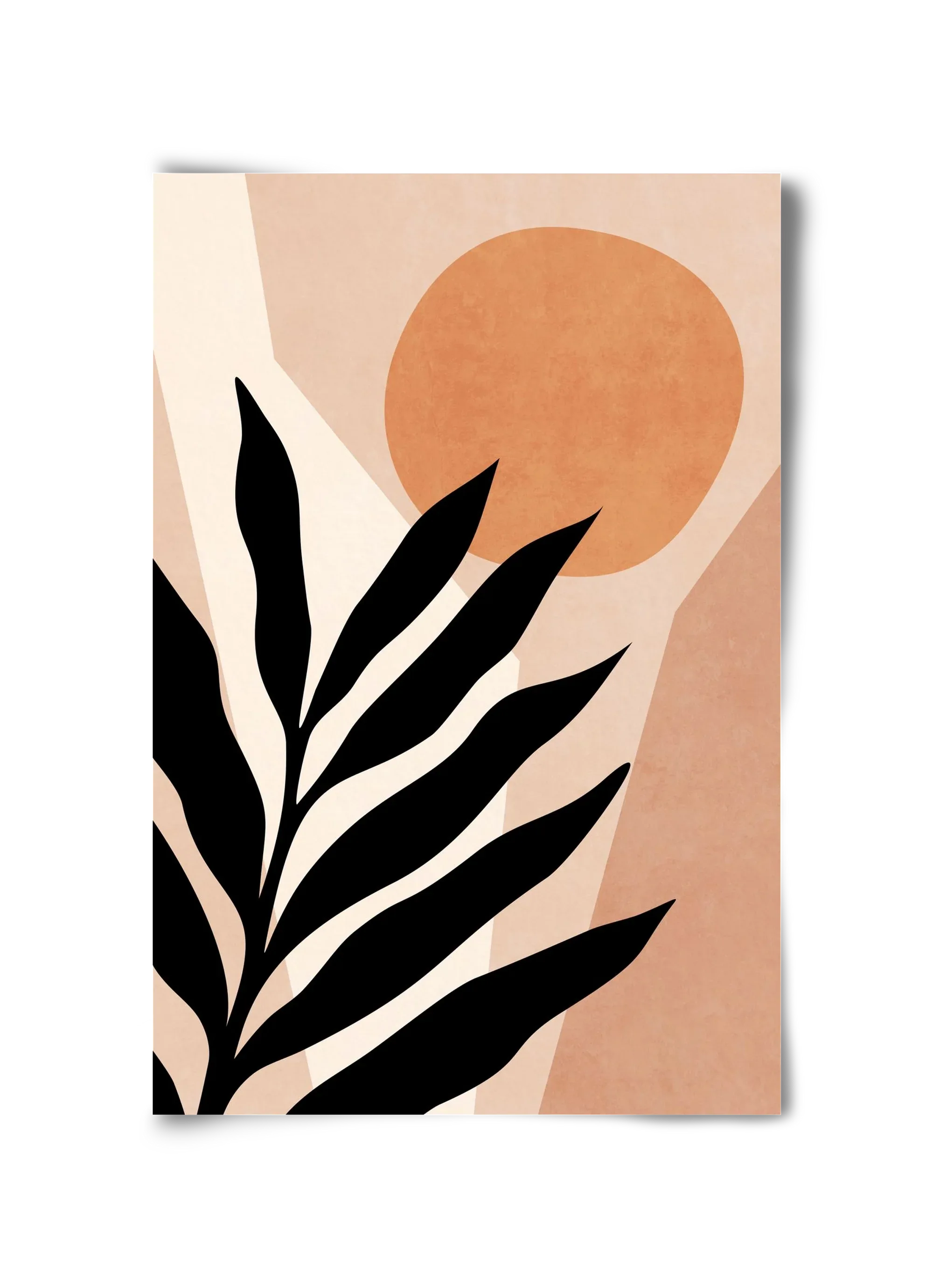 MINIMAL TROPICAL LEAF 01 - artbridge