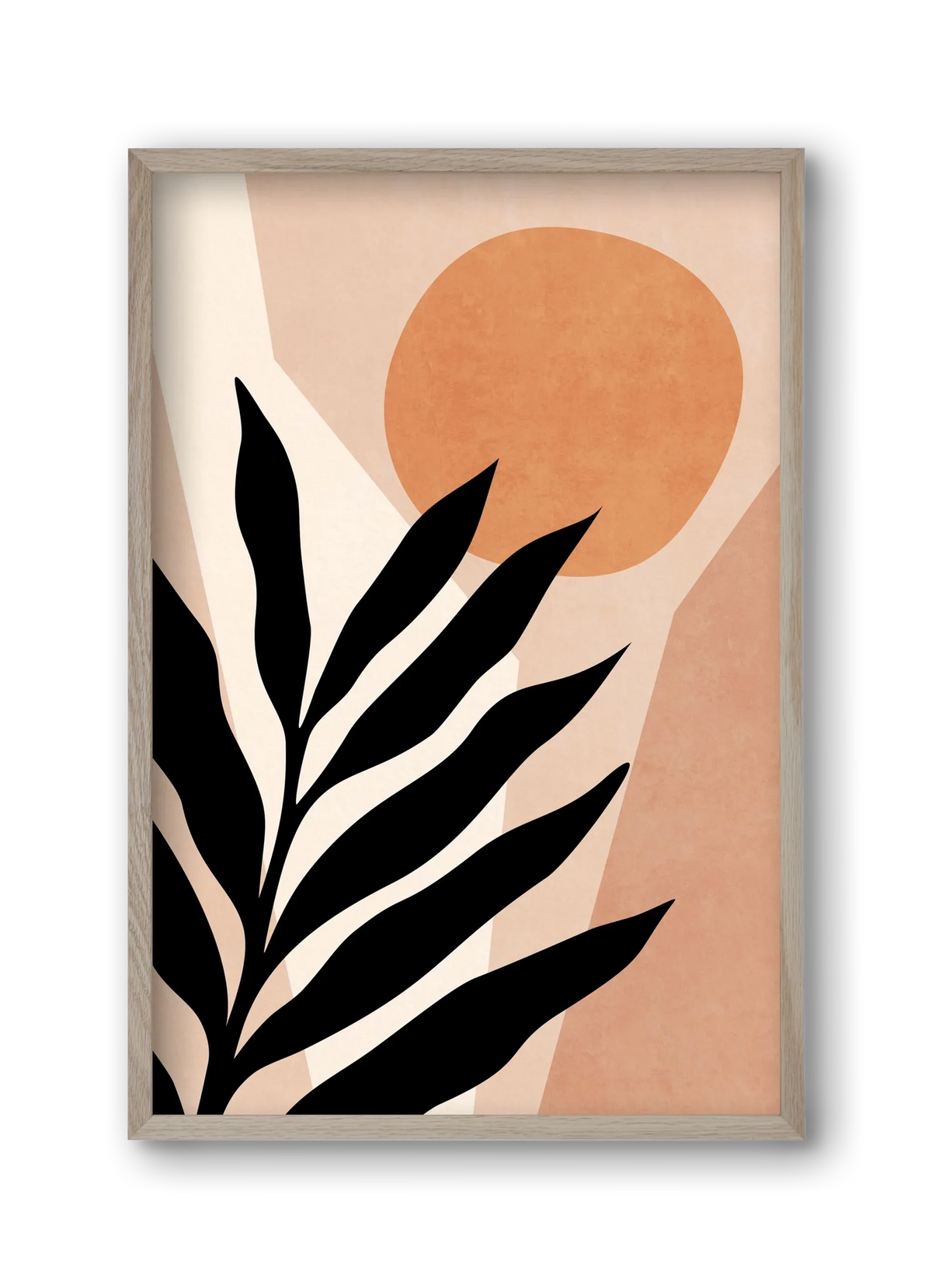 MINIMAL TROPICAL LEAF 01 - artbridge
