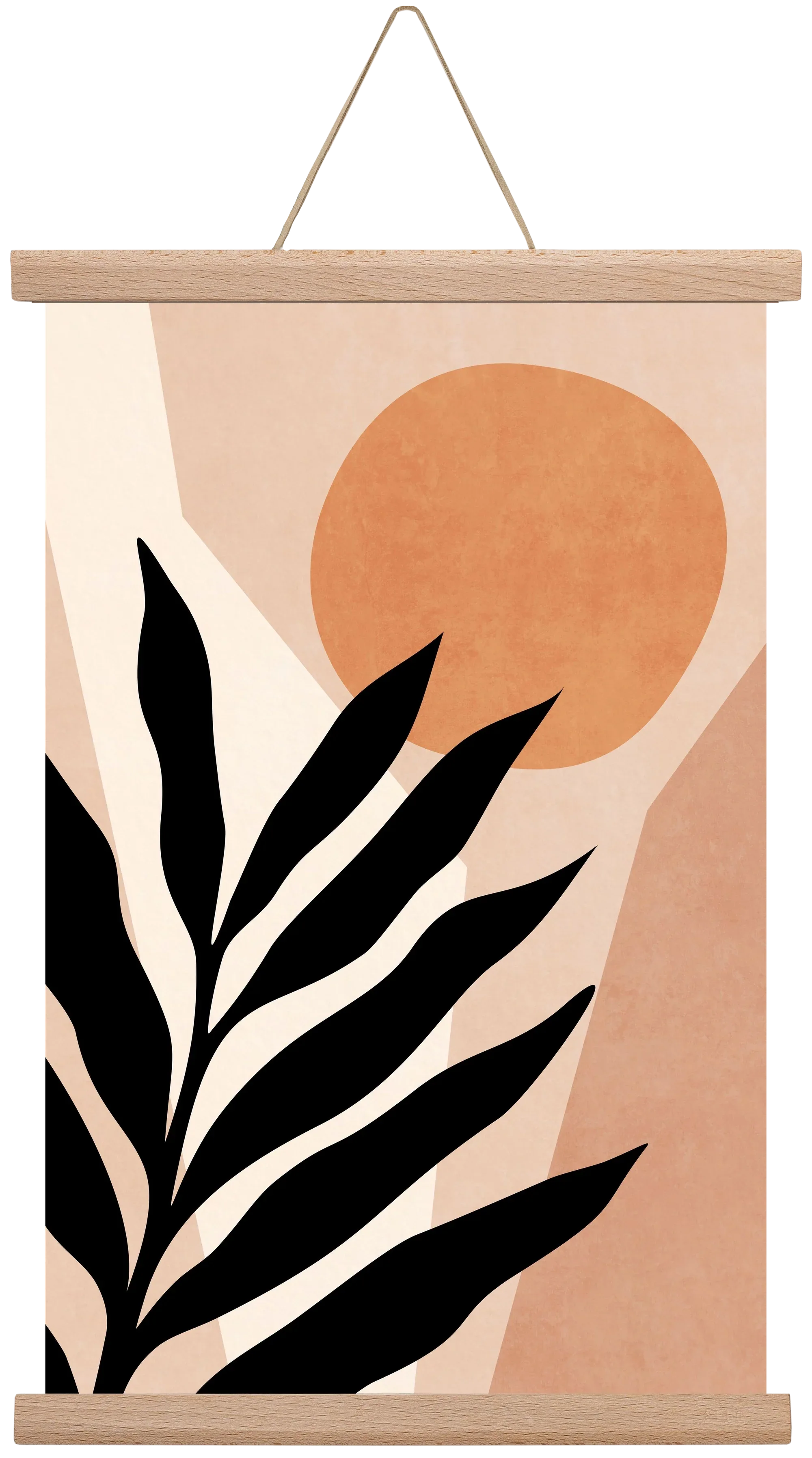 MINIMAL TROPICAL LEAF 01 - artbridge