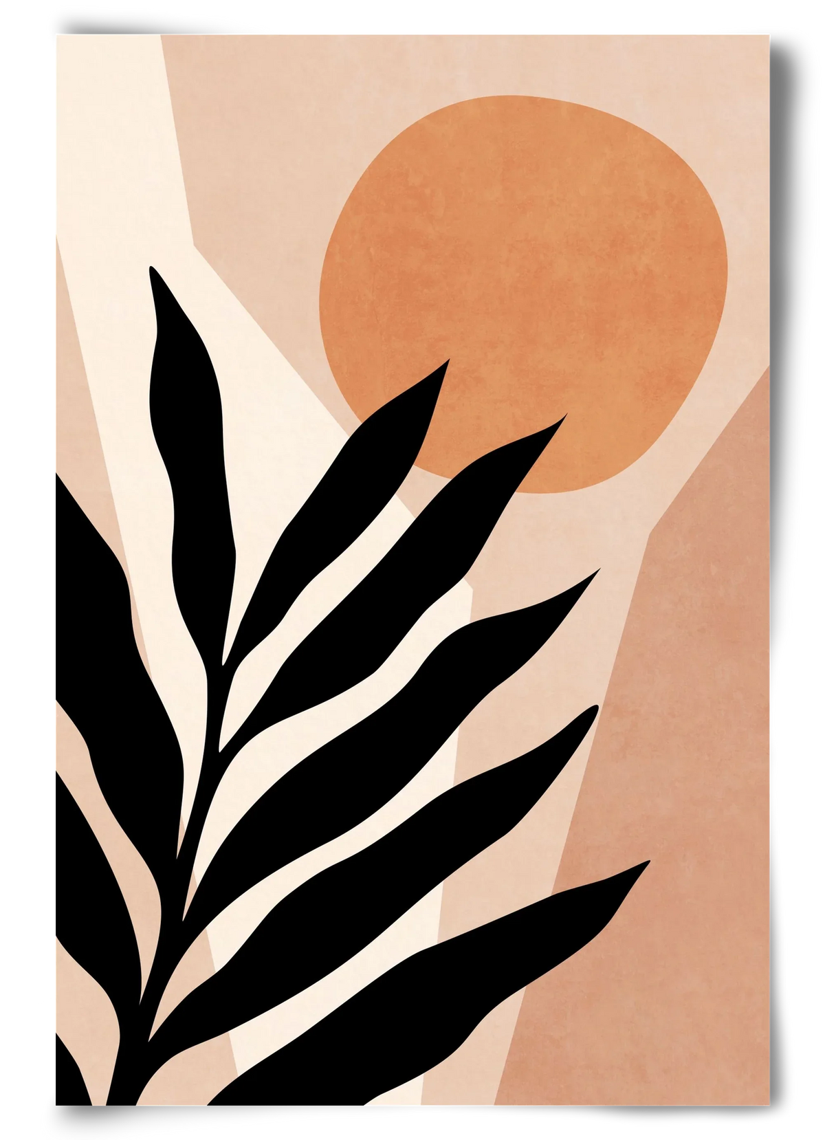 MINIMAL TROPICAL LEAF 01 - artbridge