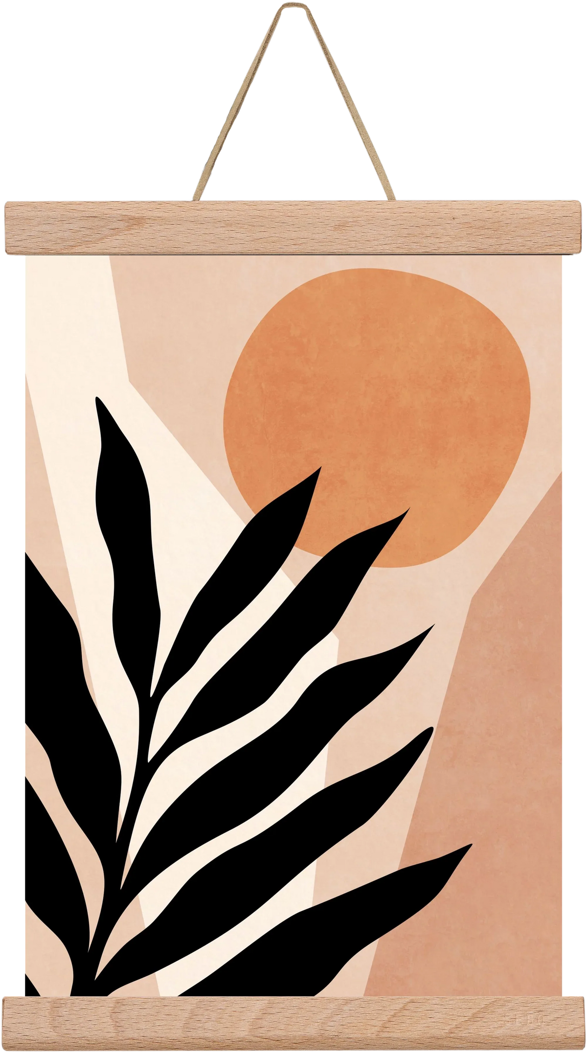 MINIMAL TROPICAL LEAF 01 - artbridge