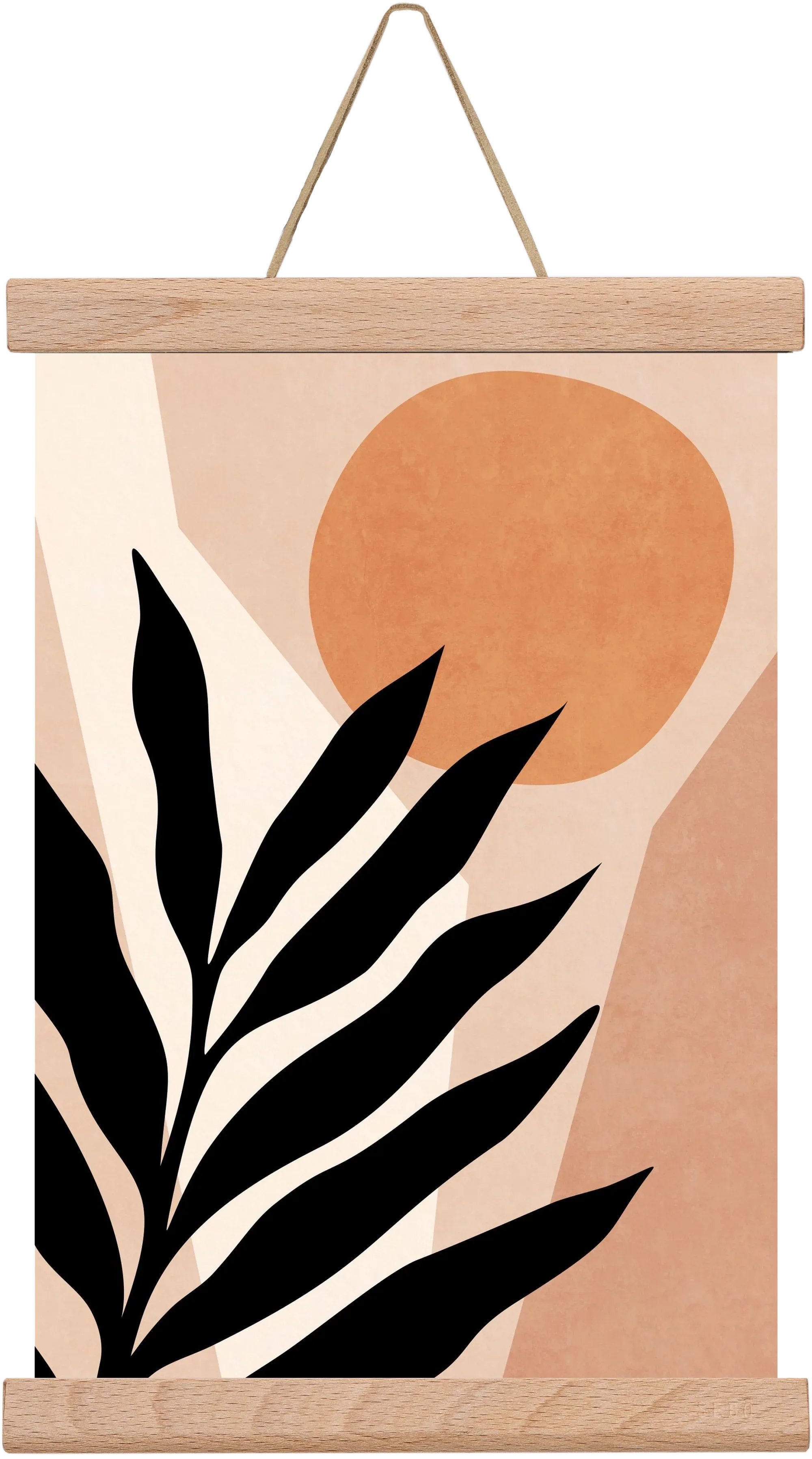 MINIMAL TROPICAL LEAF 01 - artbridge