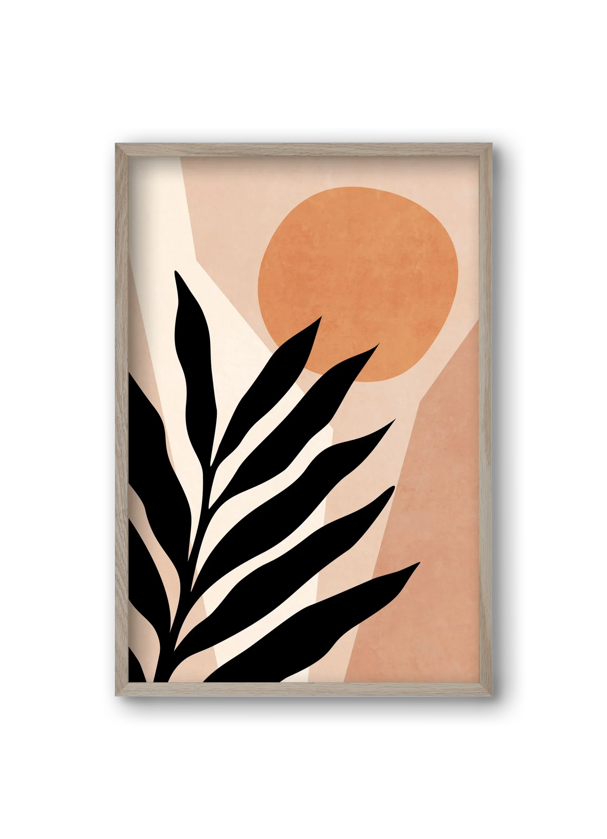 MINIMAL TROPICAL LEAF 01 - artbridge