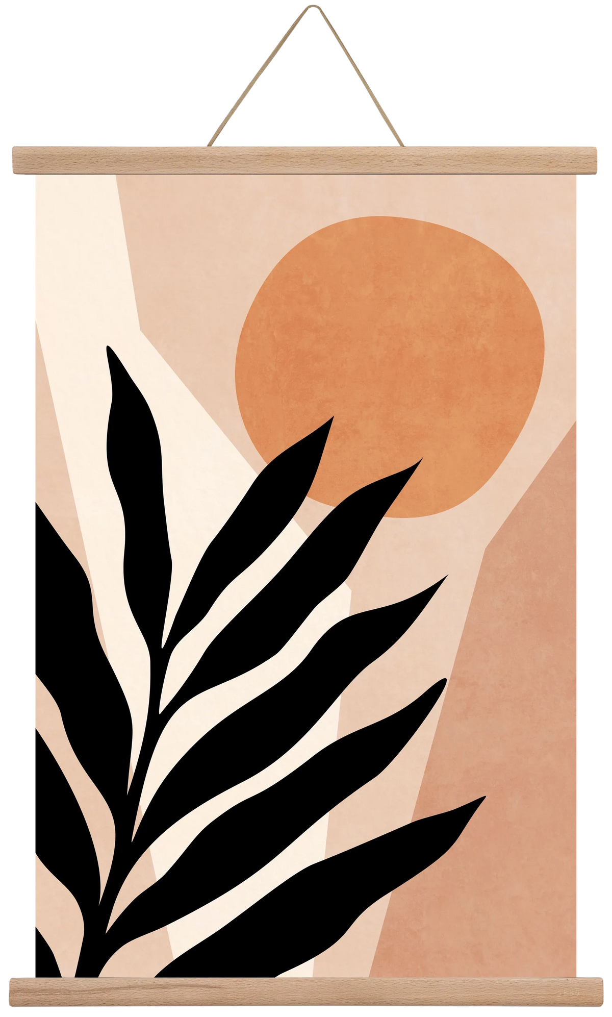 MINIMAL TROPICAL LEAF 01 - artbridge