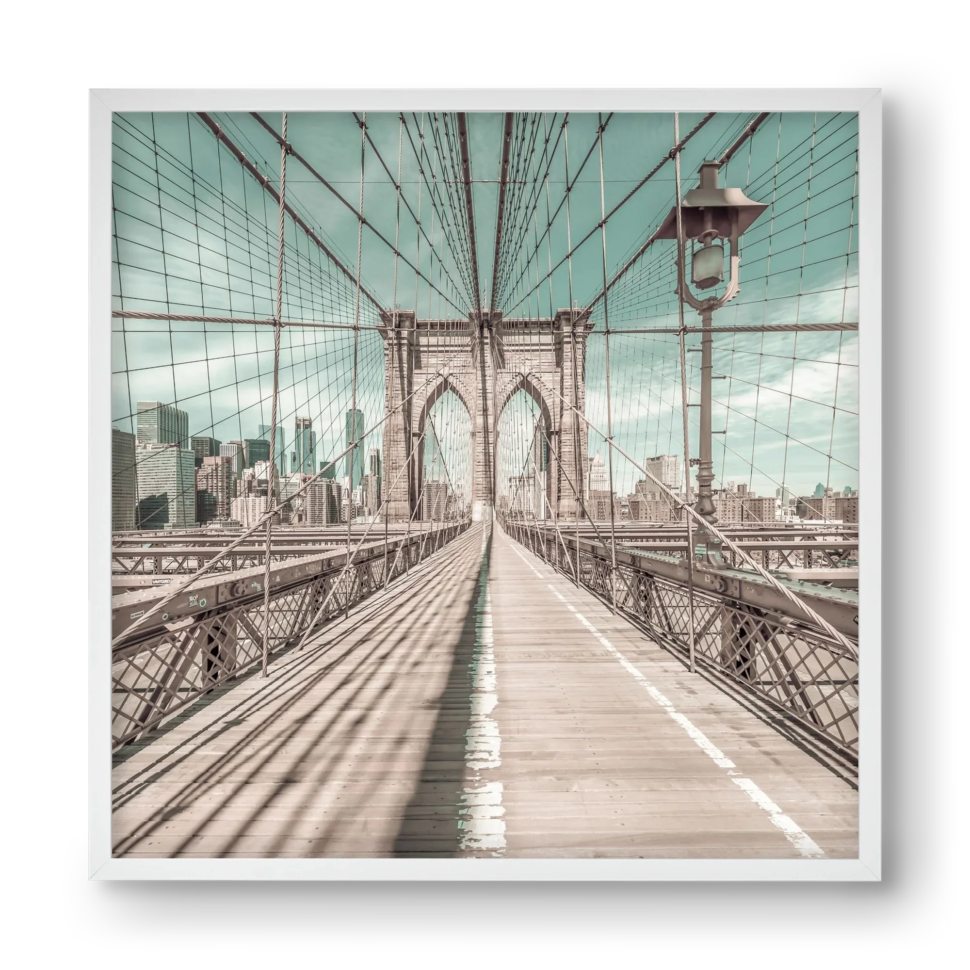 NEW YORK CITY Brooklyn Bridge | urban vintage style - artbridge
