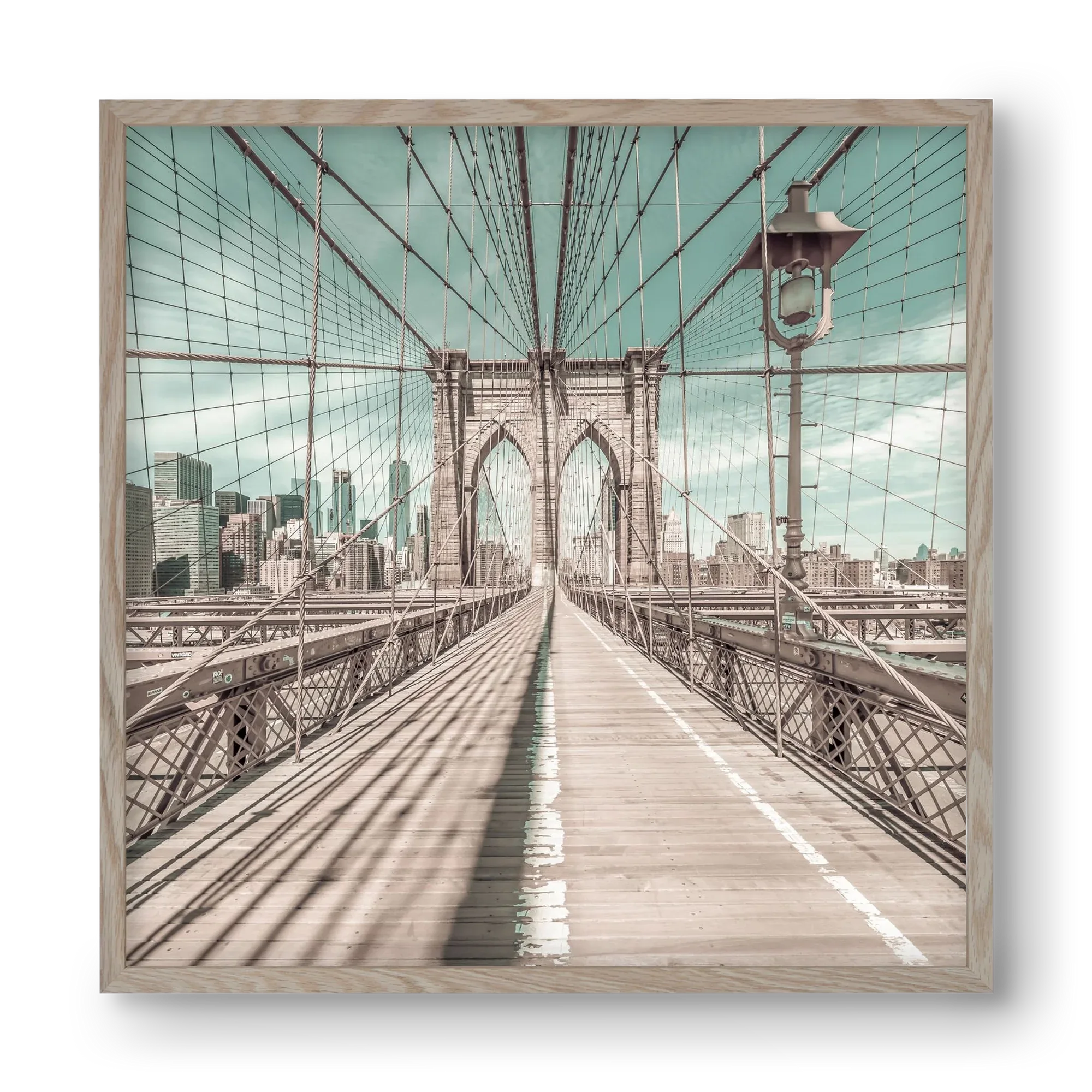 NEW YORK CITY Brooklyn Bridge | urban vintage style - artbridge