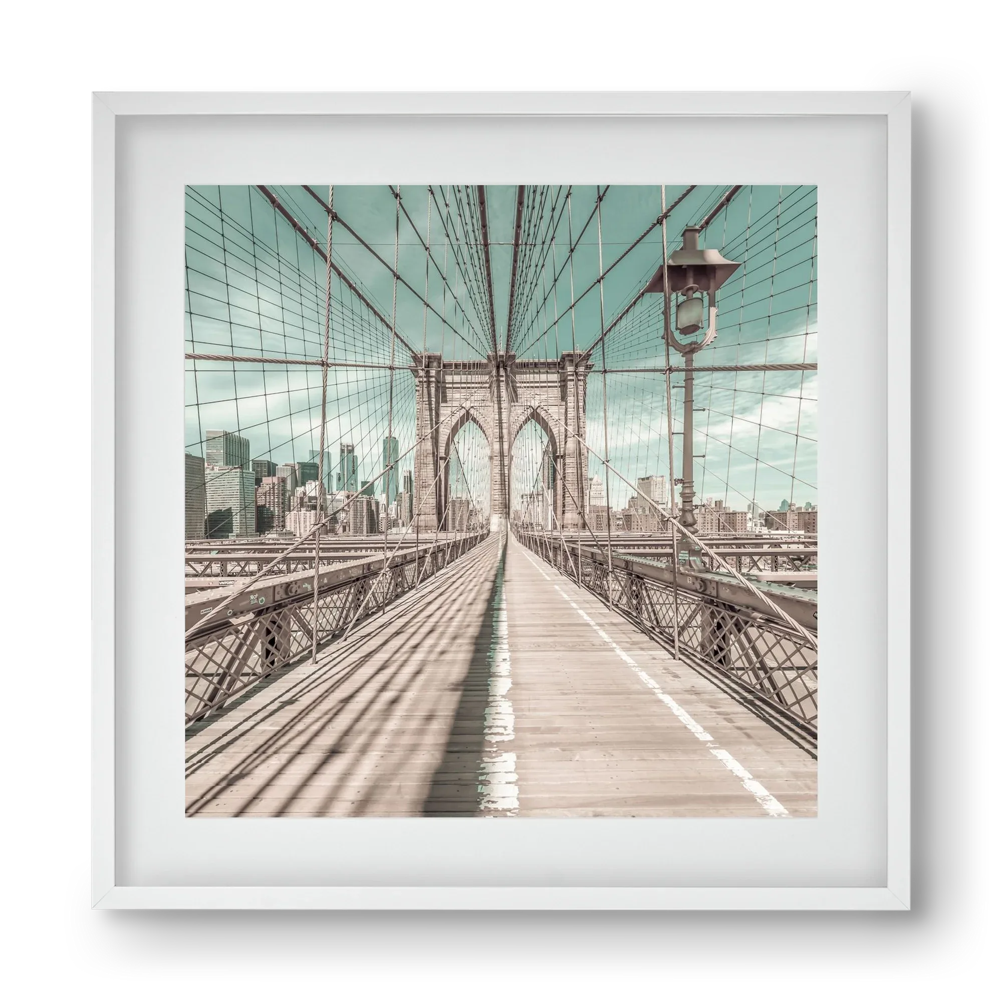 NEW YORK CITY Brooklyn Bridge | urban vintage style - artbridge