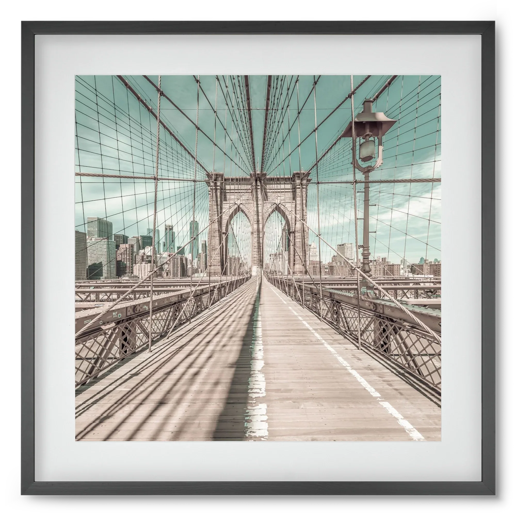 NEW YORK CITY Brooklyn Bridge | urban vintage style - artbridge