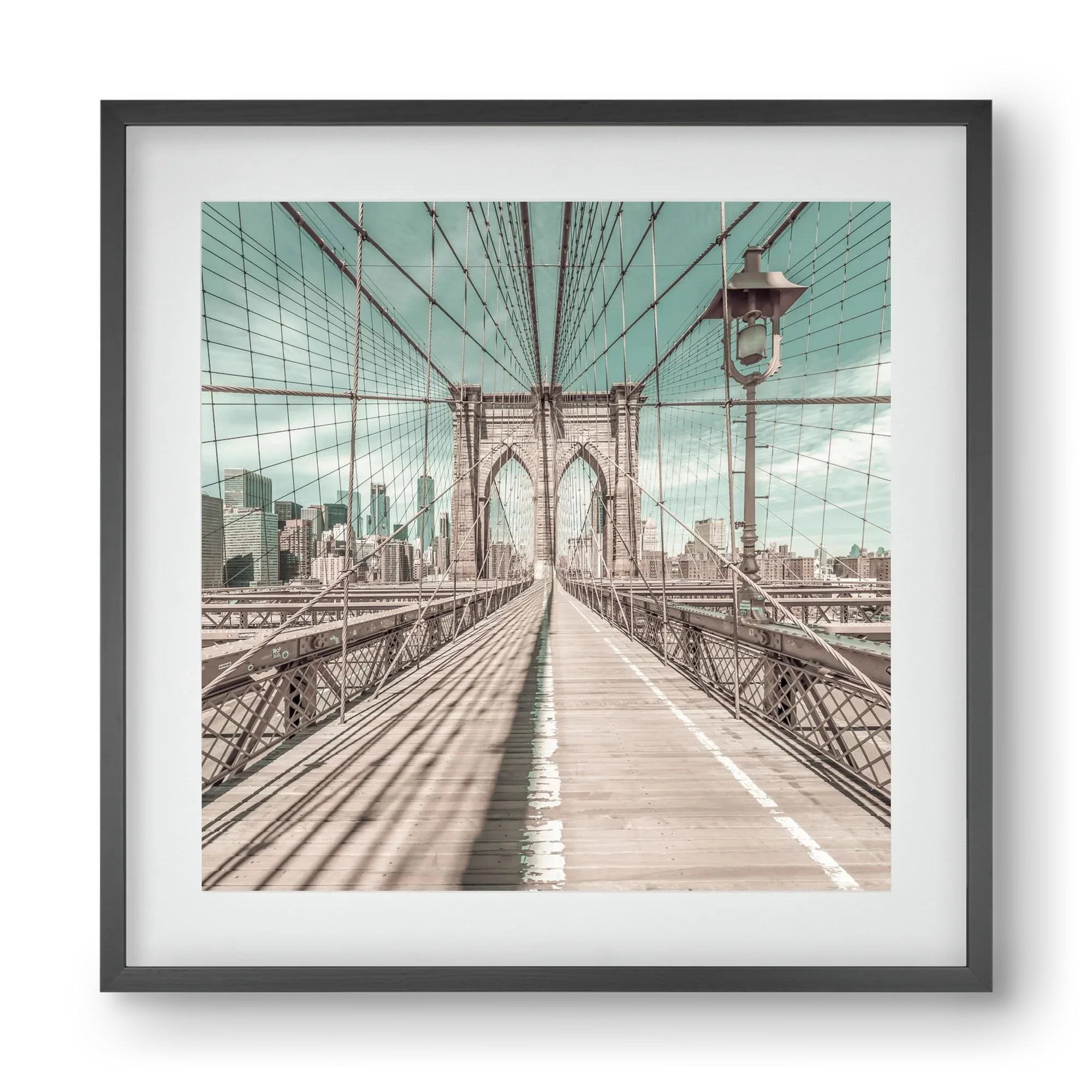 NEW YORK CITY Brooklyn Bridge | urban vintage style - artbridge