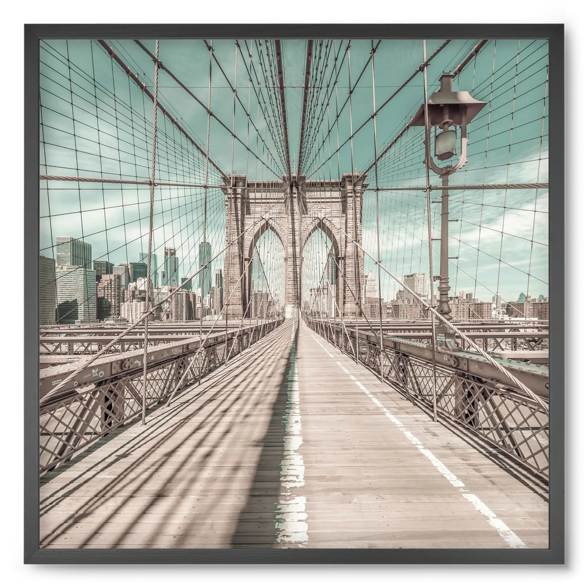 NEW YORK CITY Brooklyn Bridge | urban vintage style - artbridge