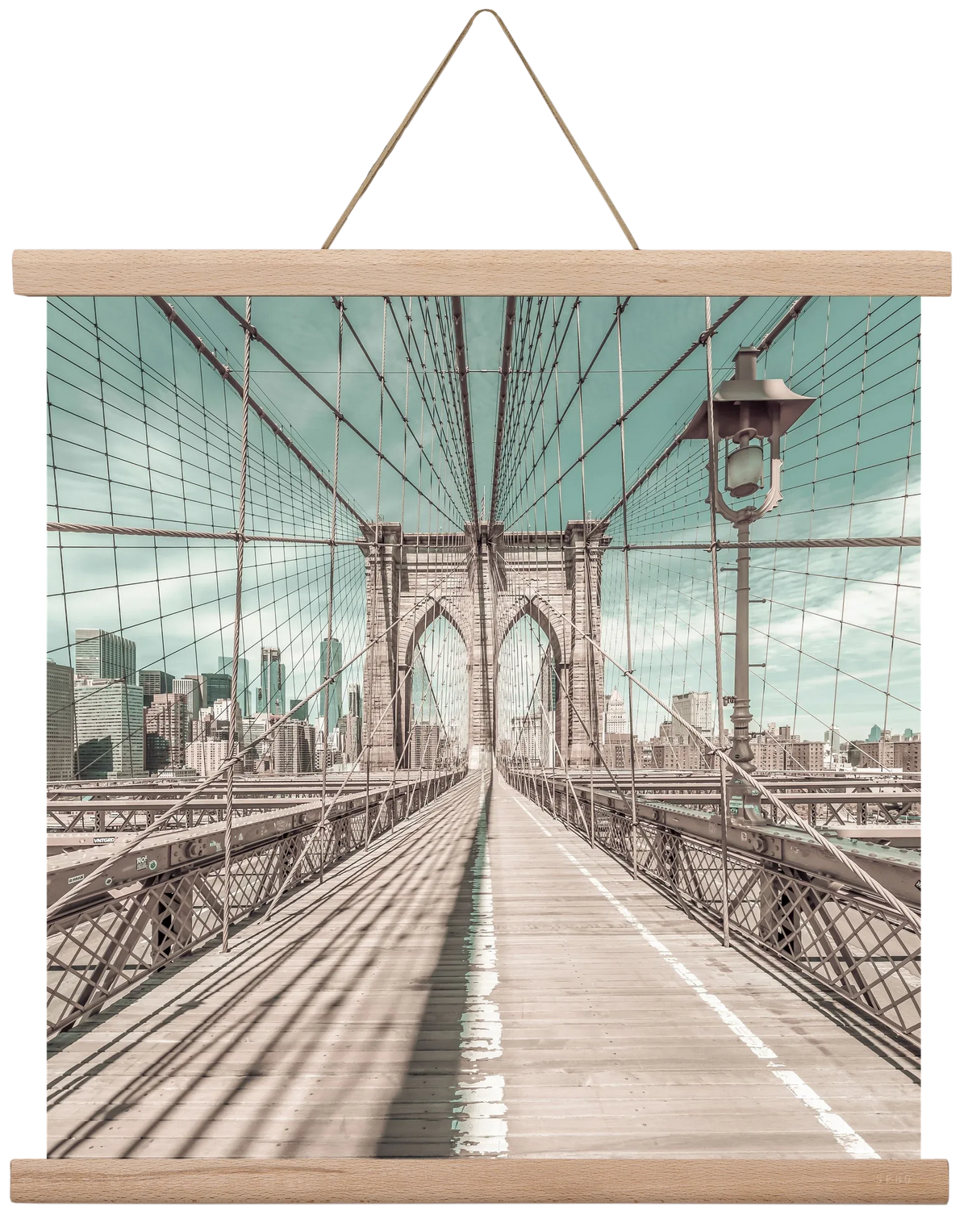 NEW YORK CITY Brooklyn Bridge | urban vintage style - artbridge