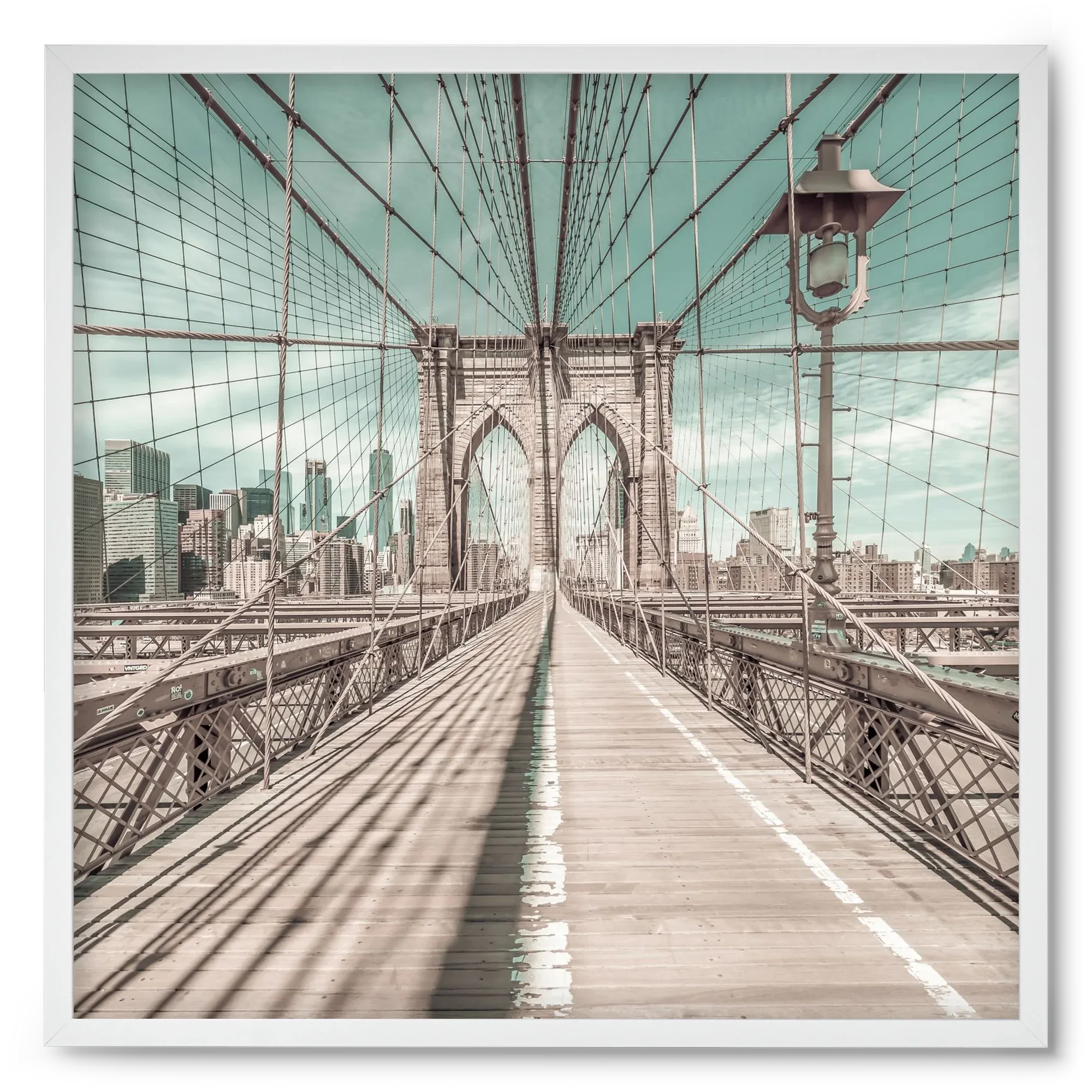 NEW YORK CITY Brooklyn Bridge | urban vintage style - artbridge