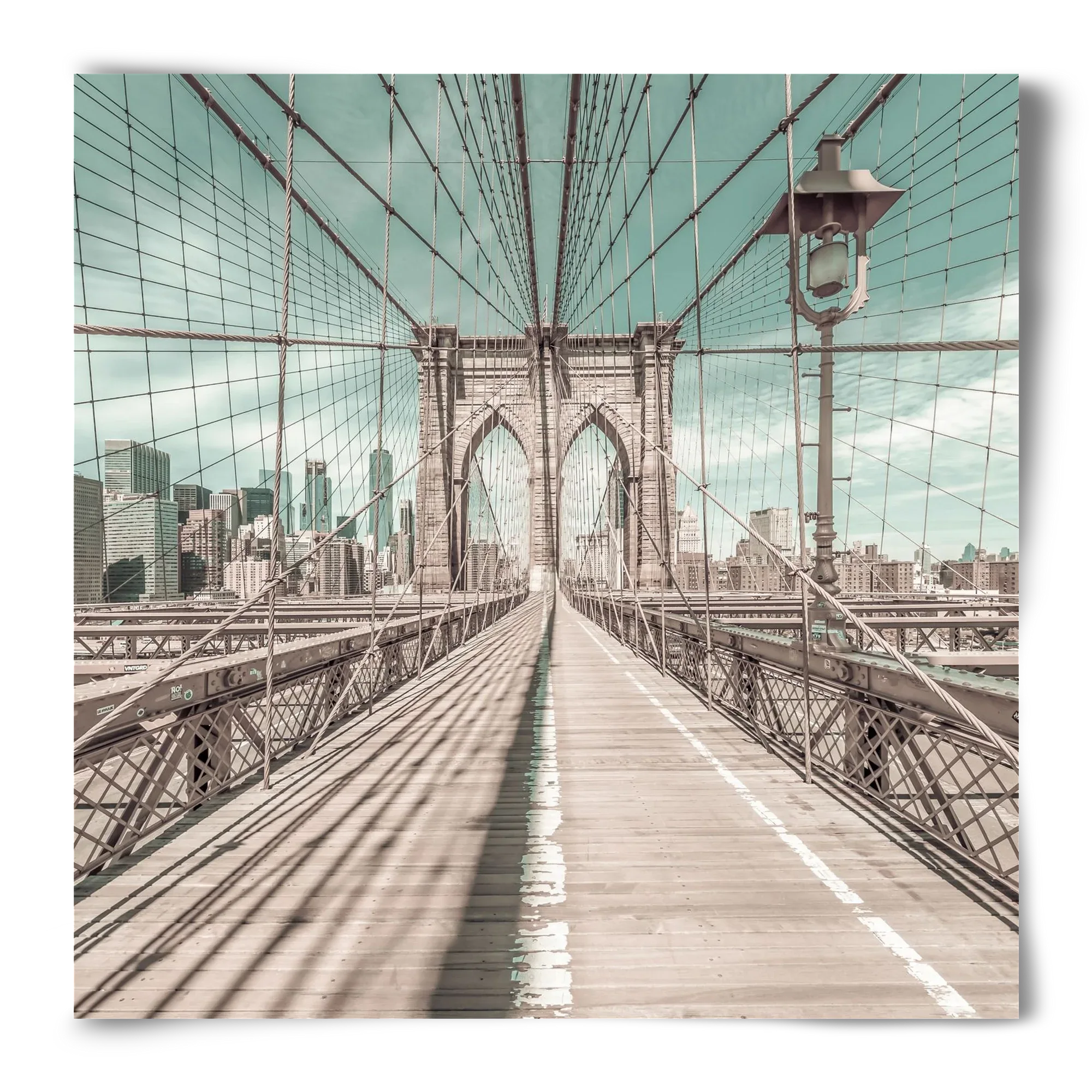 NEW YORK CITY Brooklyn Bridge | urban vintage style - artbridge