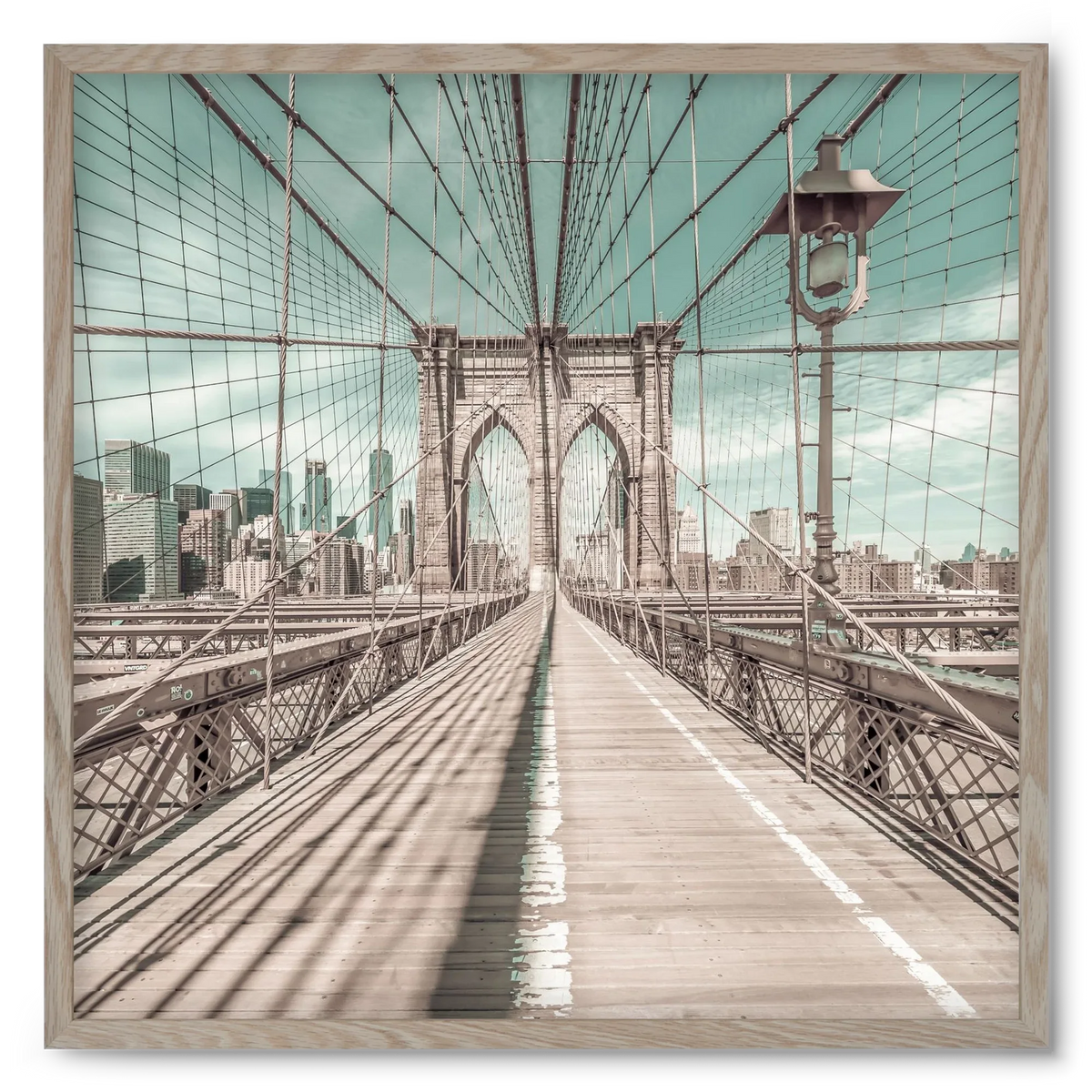 NEW YORK CITY Brooklyn Bridge | urban vintage style - artbridge