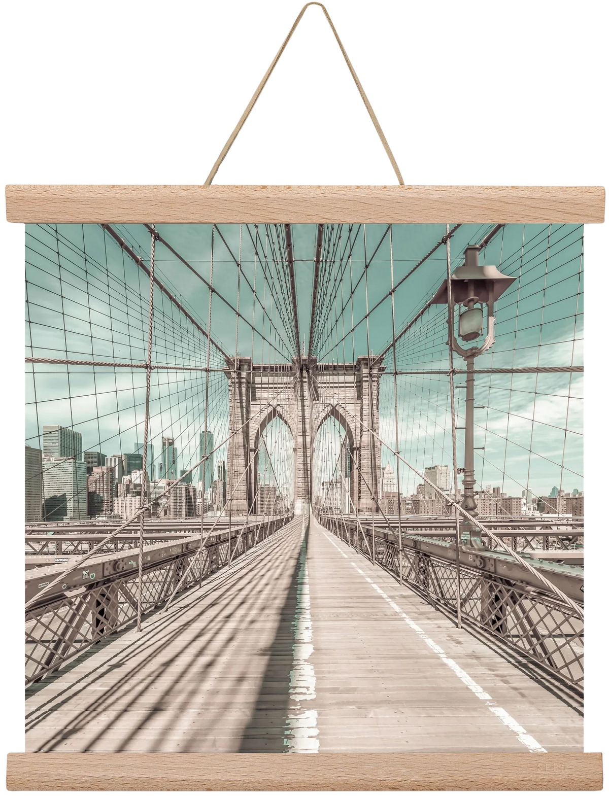 NEW YORK CITY Brooklyn Bridge | urban vintage style - artbridge