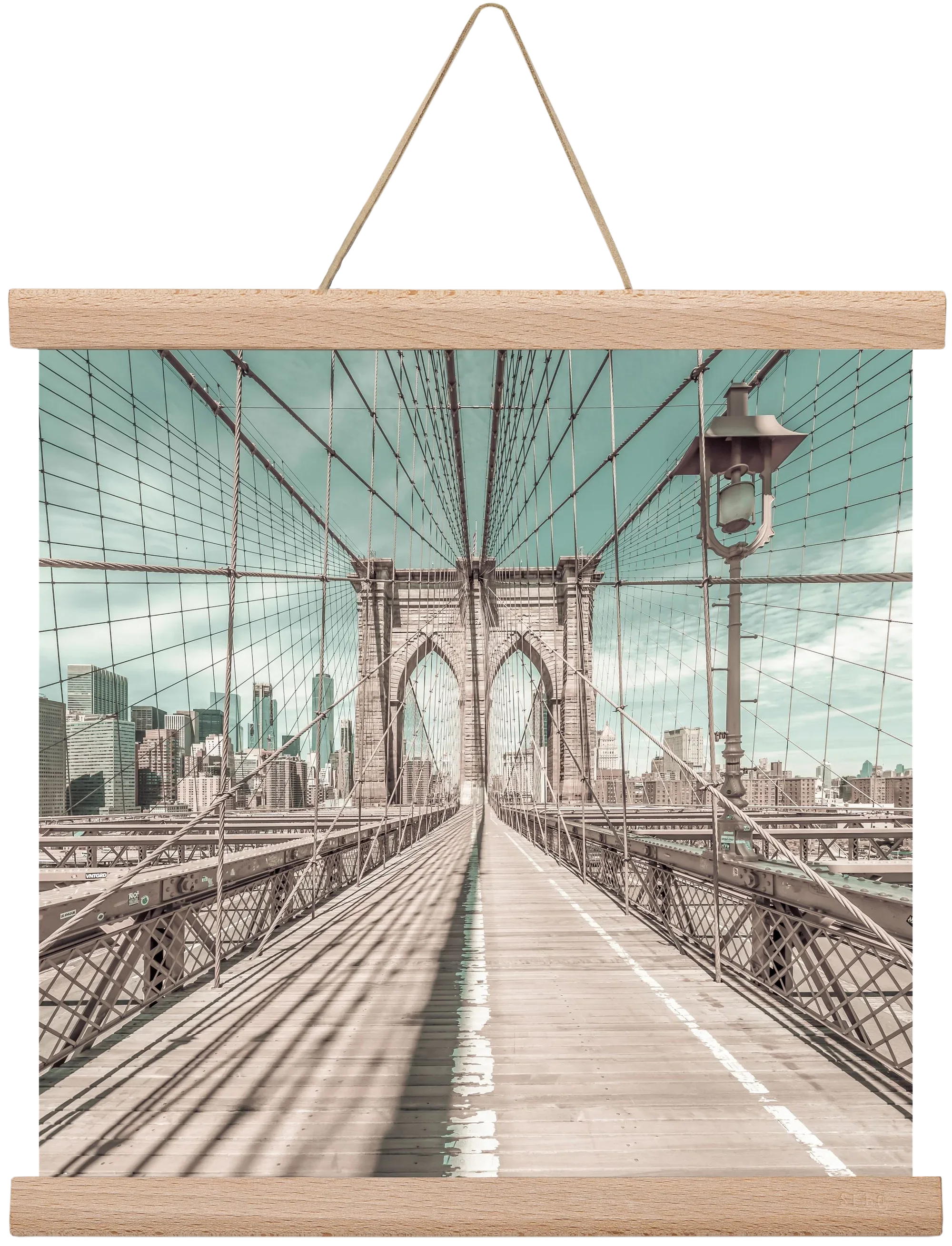 NEW YORK CITY Brooklyn Bridge | urban vintage style - artbridge