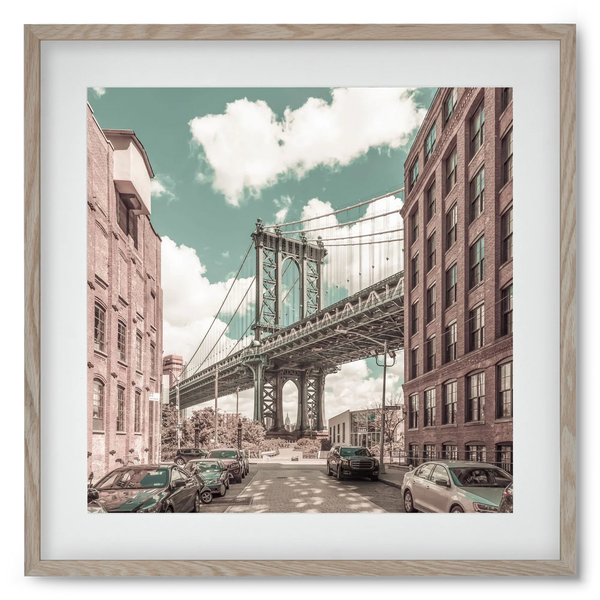 NEW YORK CITY Manhattan Bridge | urban vintage style - artbridge