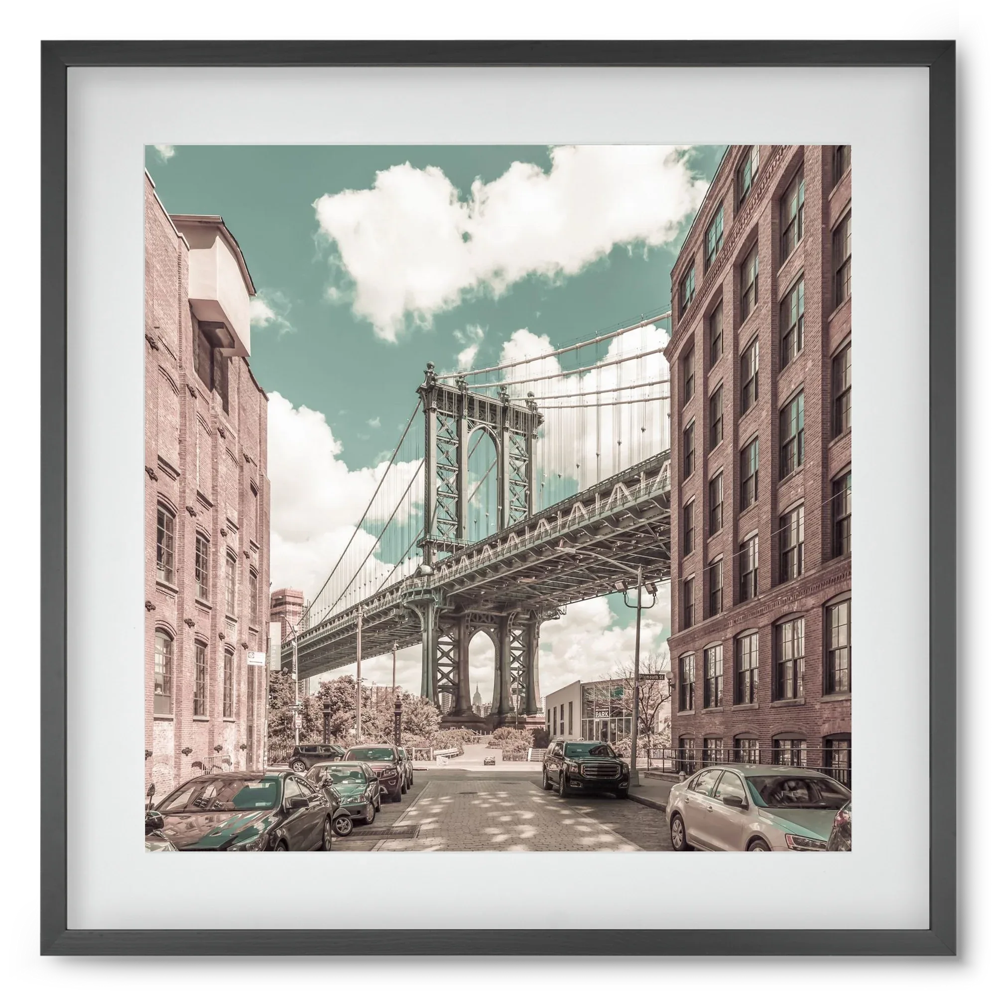NEW YORK CITY Manhattan Bridge | urban vintage style - artbridge