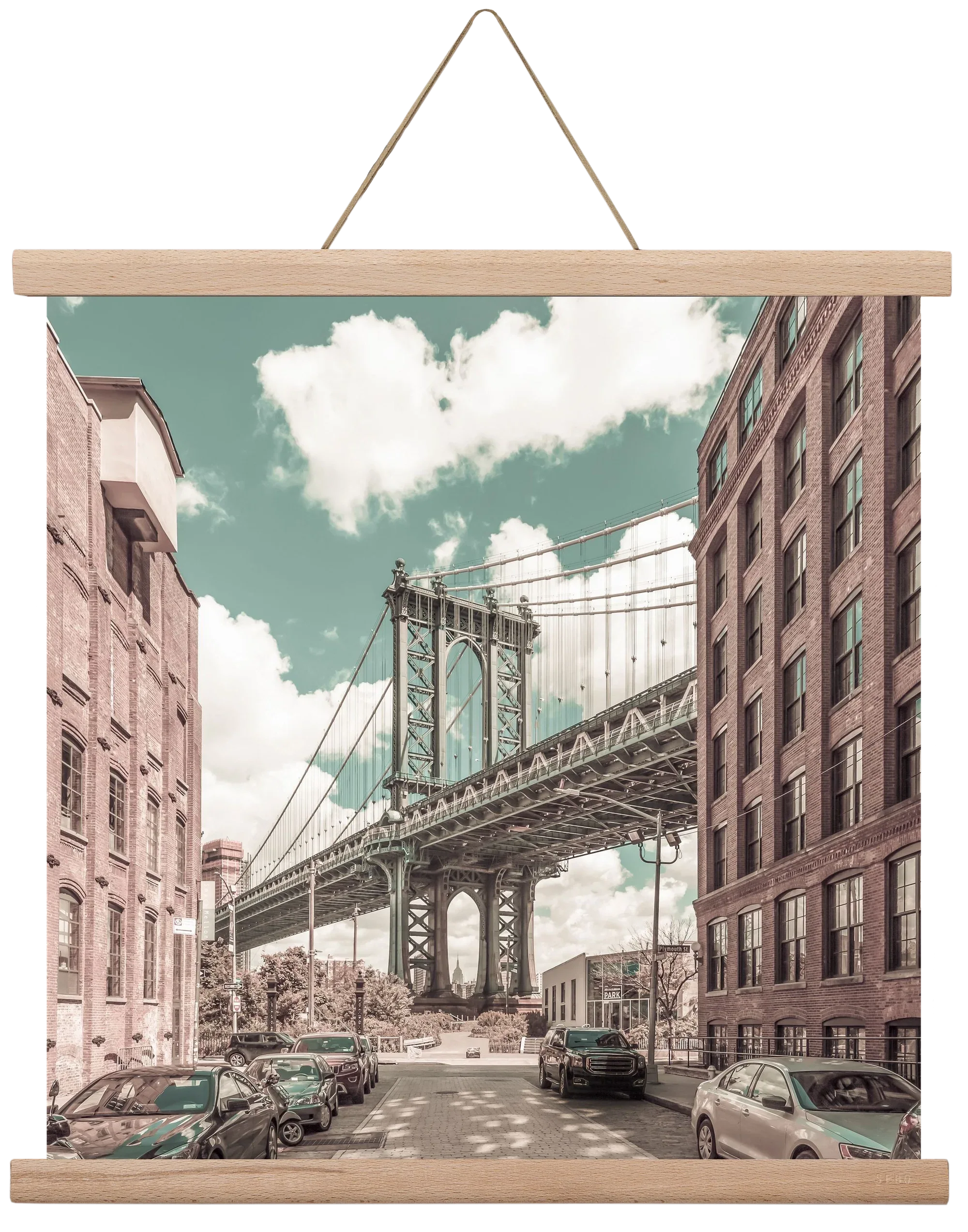 NEW YORK CITY Manhattan Bridge | urban vintage style - artbridge