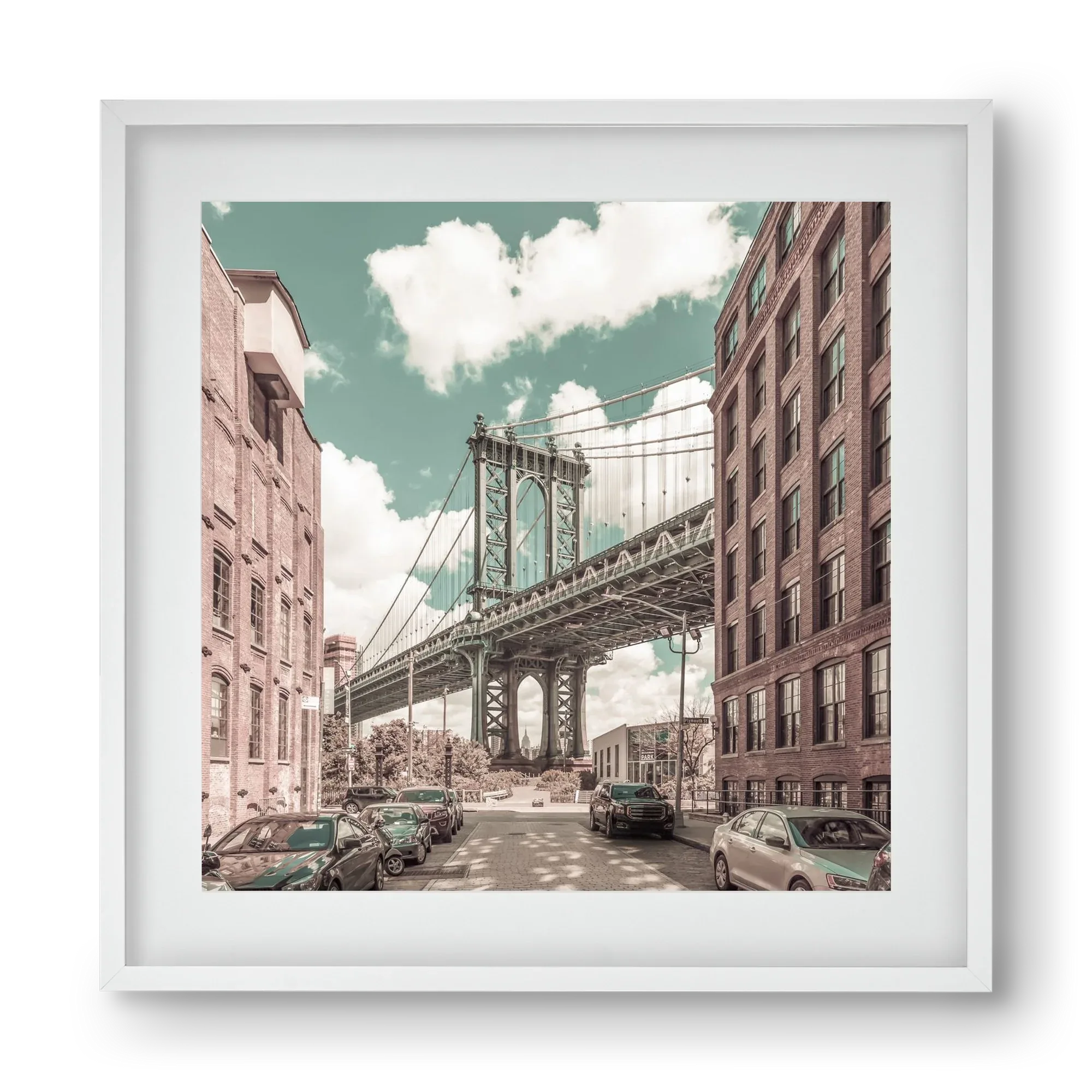 NEW YORK CITY Manhattan Bridge | urban vintage style - artbridge