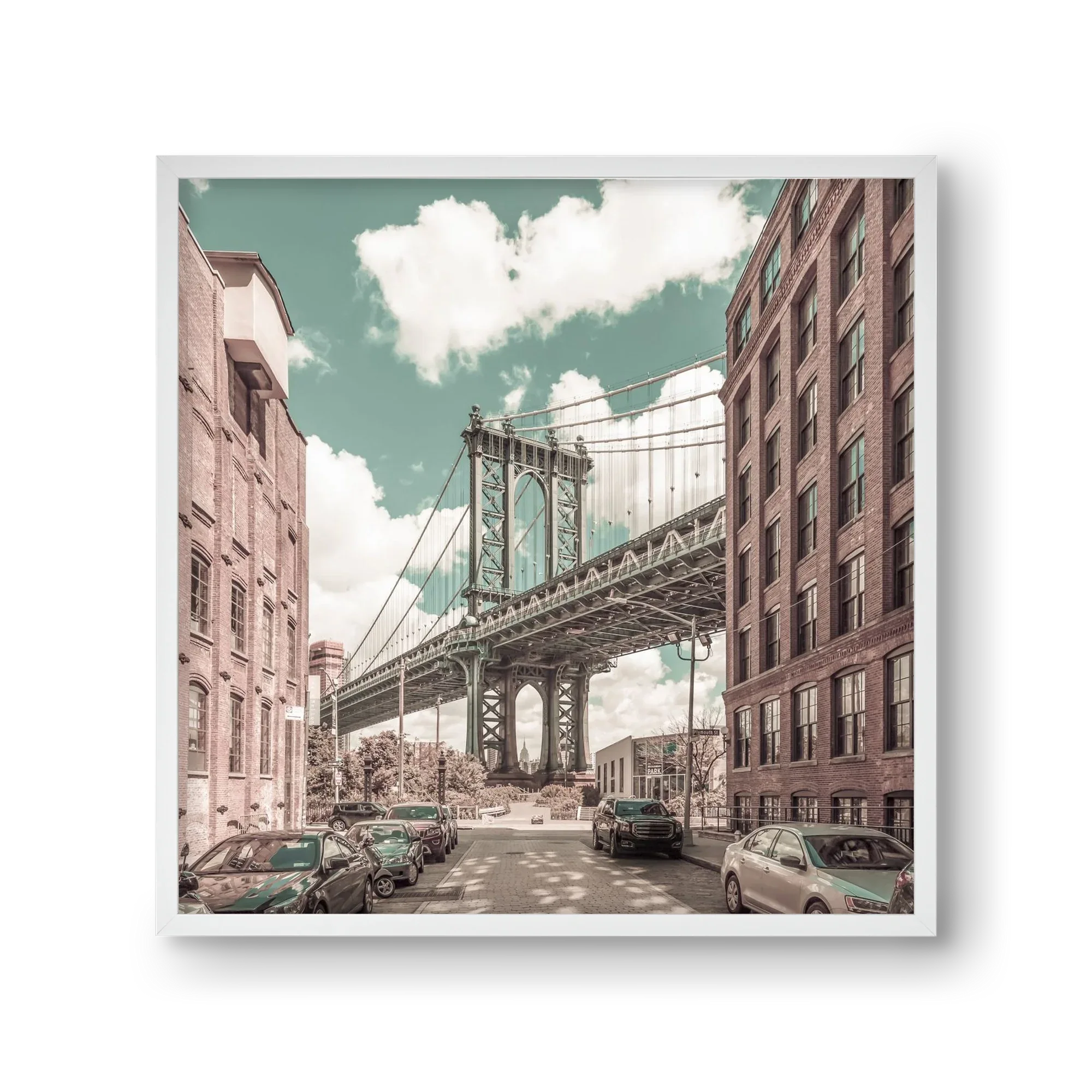 NEW YORK CITY Manhattan Bridge | urban vintage style - artbridge