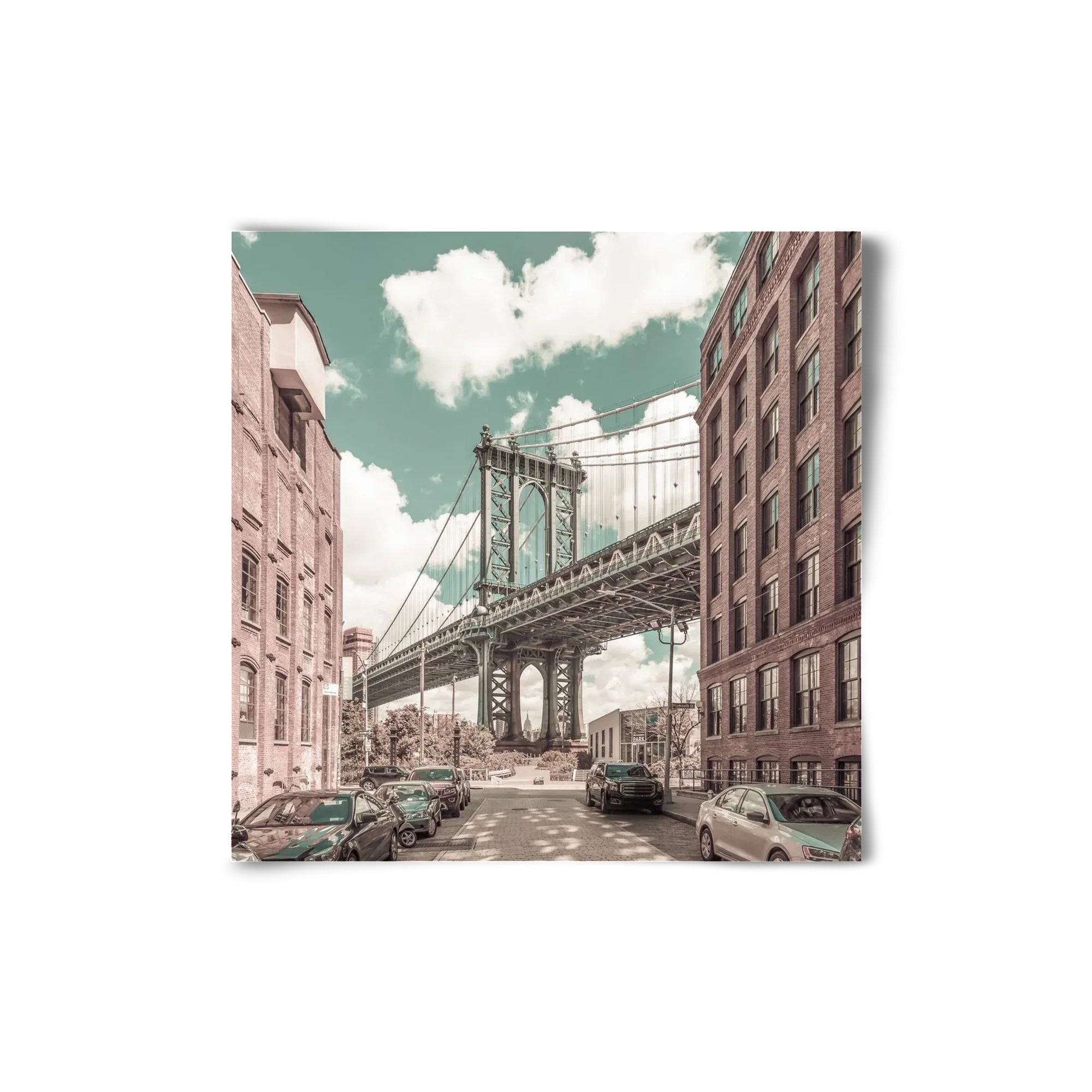 NEW YORK CITY Manhattan Bridge | urban vintage style - artbridge